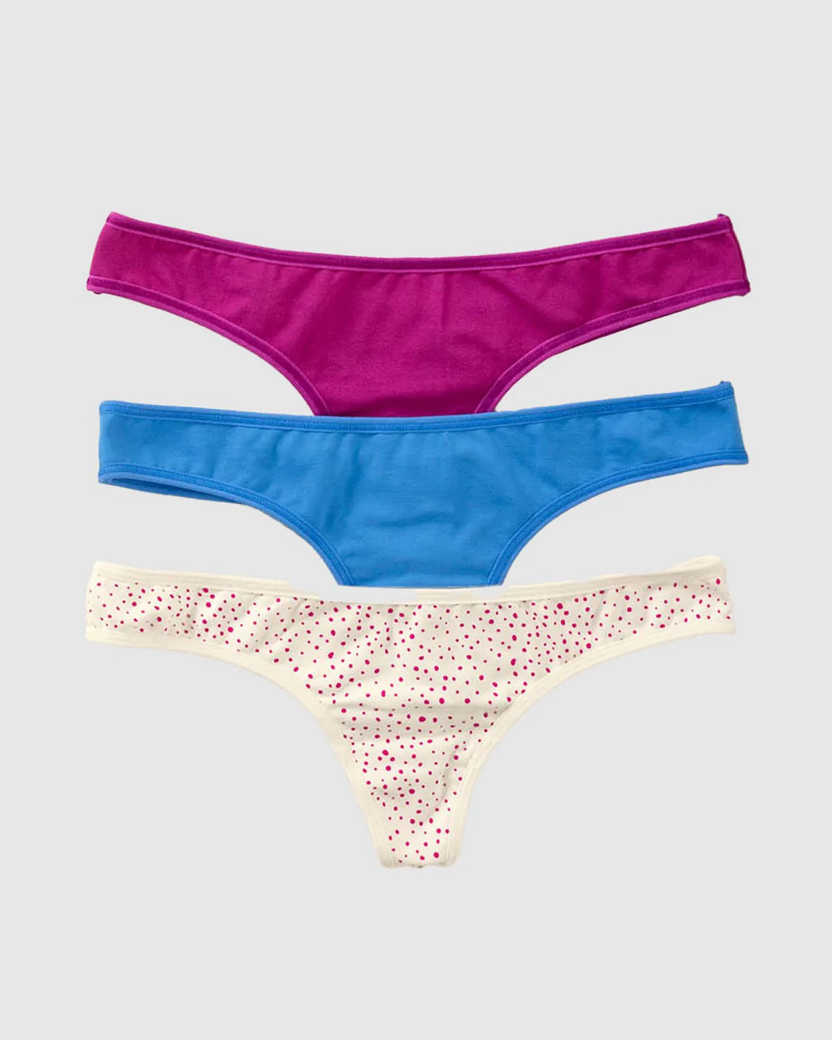 Paquete x 3 tangas tangas descaderadas en algodón - Image 22