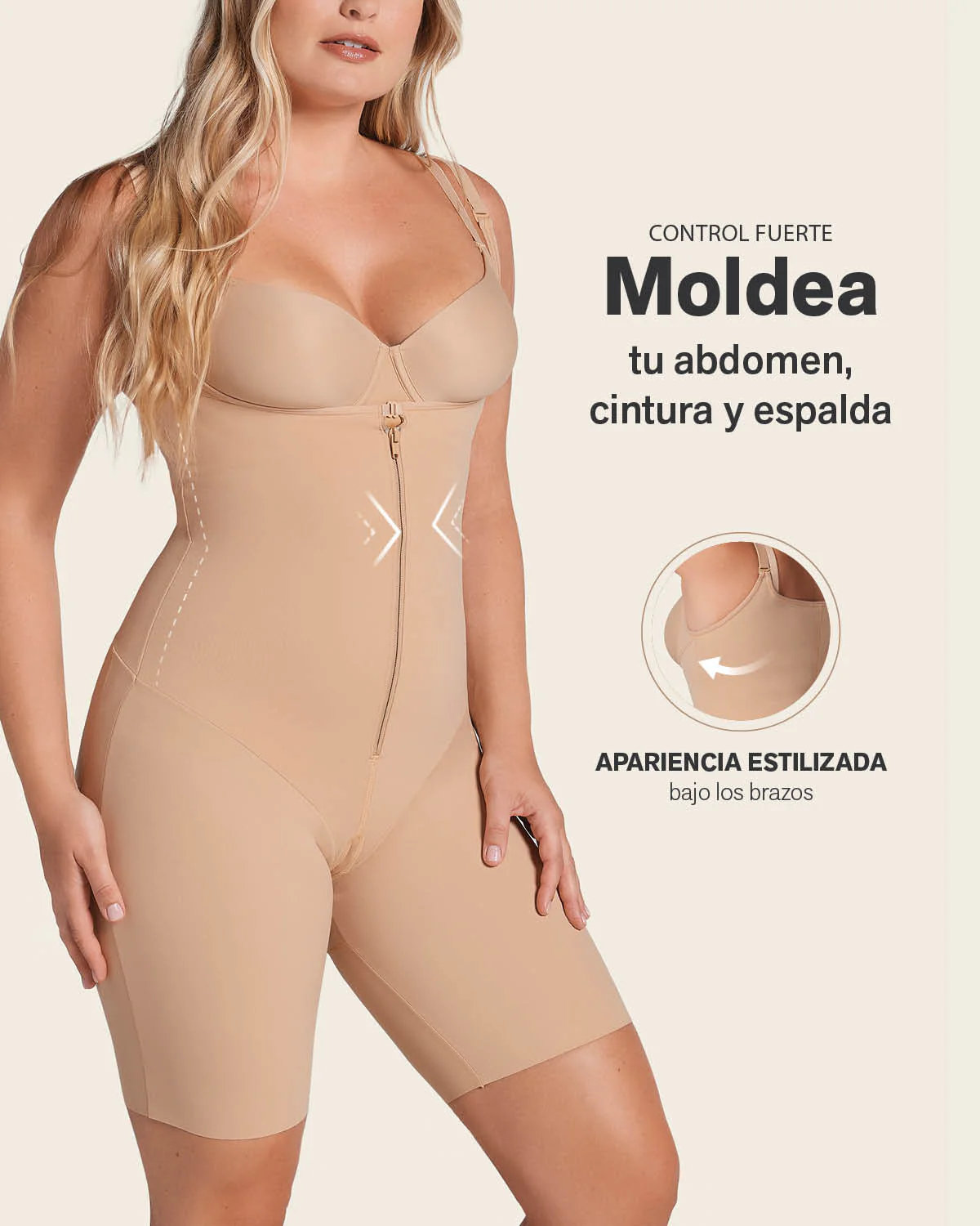 Body moldeador en abdomen con efecto levanta glúteos - Image 15