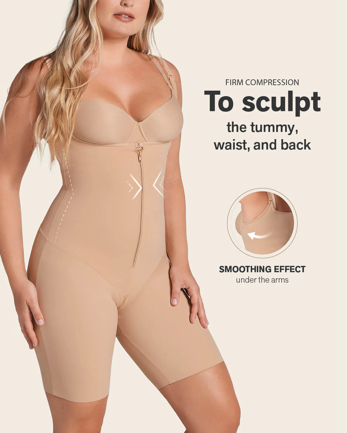 Body moldeador en abdomen con efecto levanta glúteos - Image 17