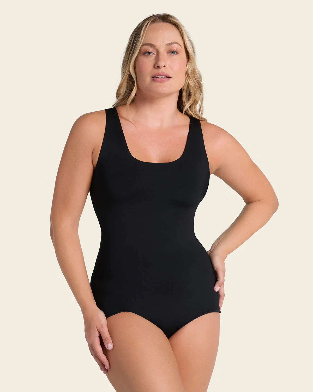 Body moldeador sin mangas con top interno - Image 3