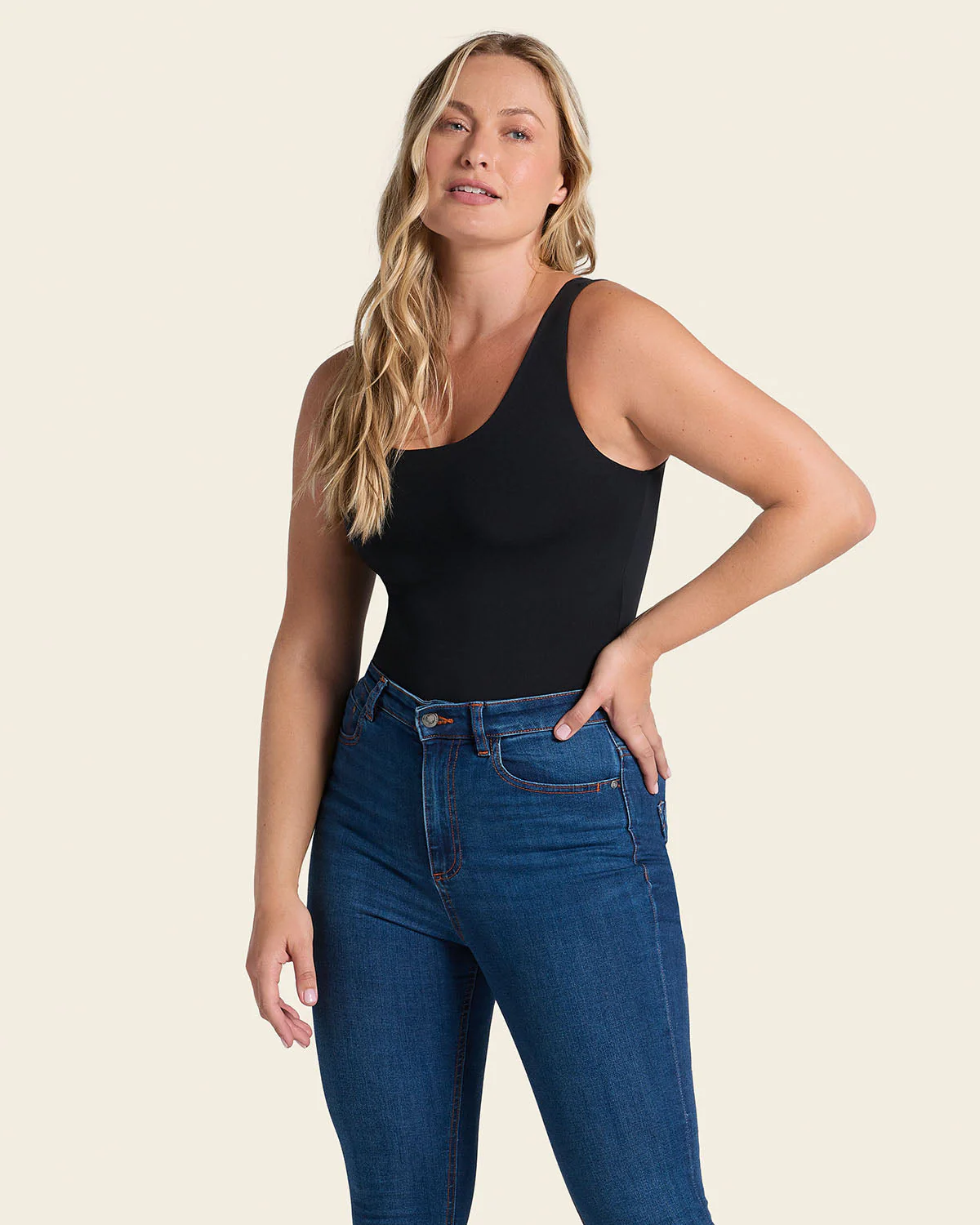 Body moldeador sin mangas con top interno - Image 4