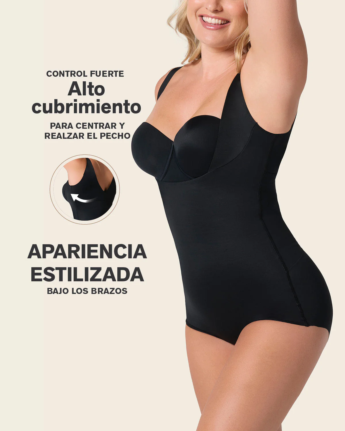 Body faja moldeador de aspecto invisible en glĂșteos - Image 3