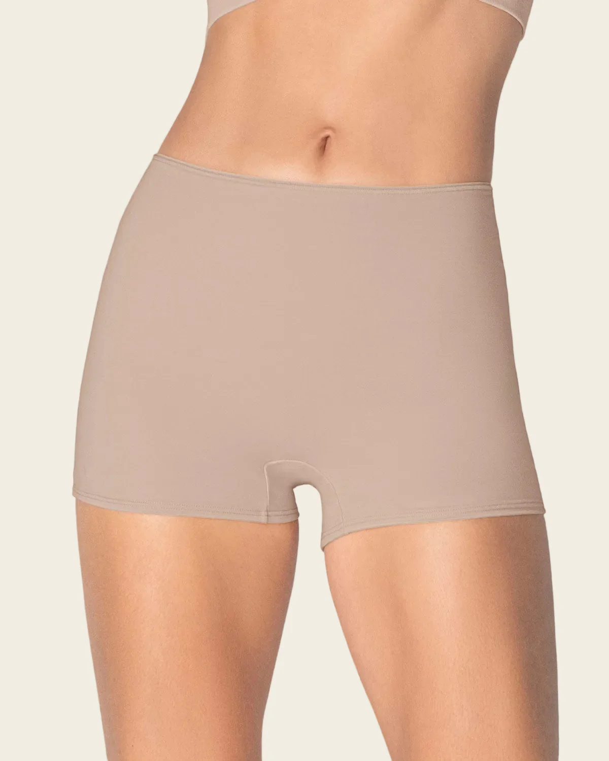 Bóxer corto moldeador fuerte de abdomen