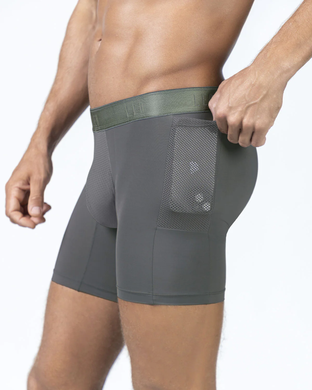 Bóxer deportivo con bolsillo lateral en microfibra - Image 26
