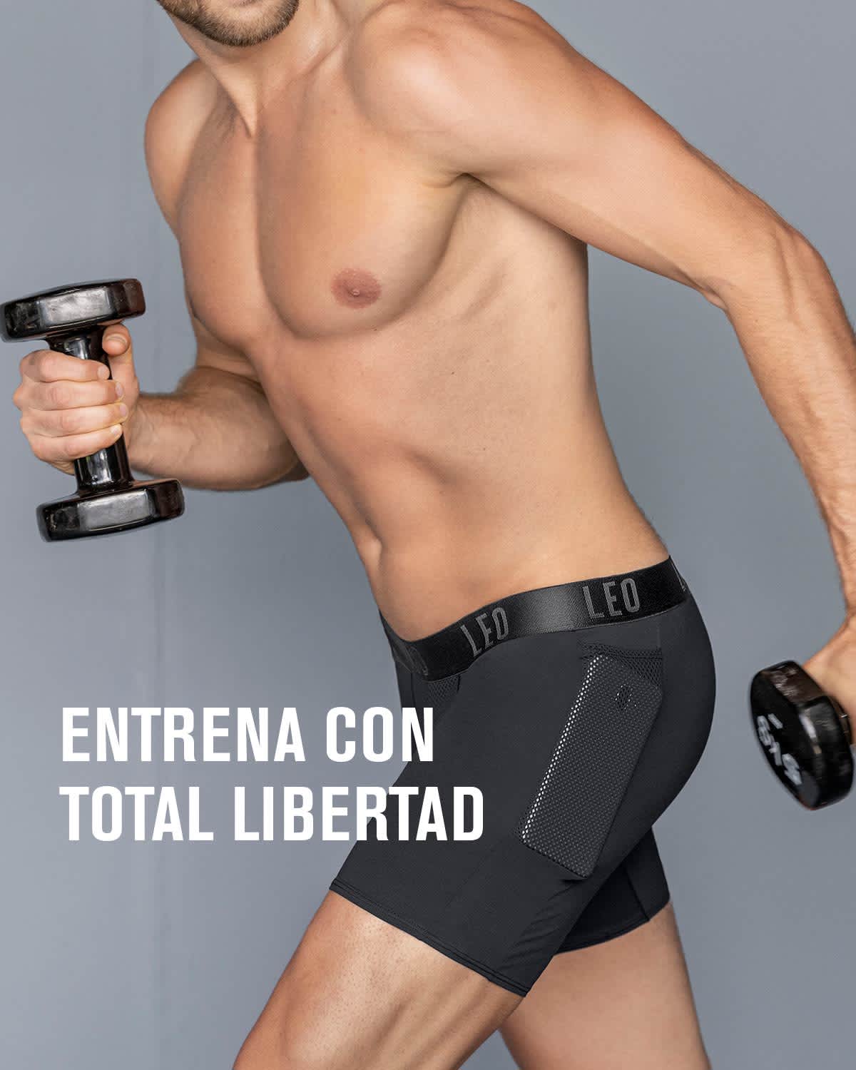 Bóxer deportivo con bolsillo lateral en microfibra - Image 29