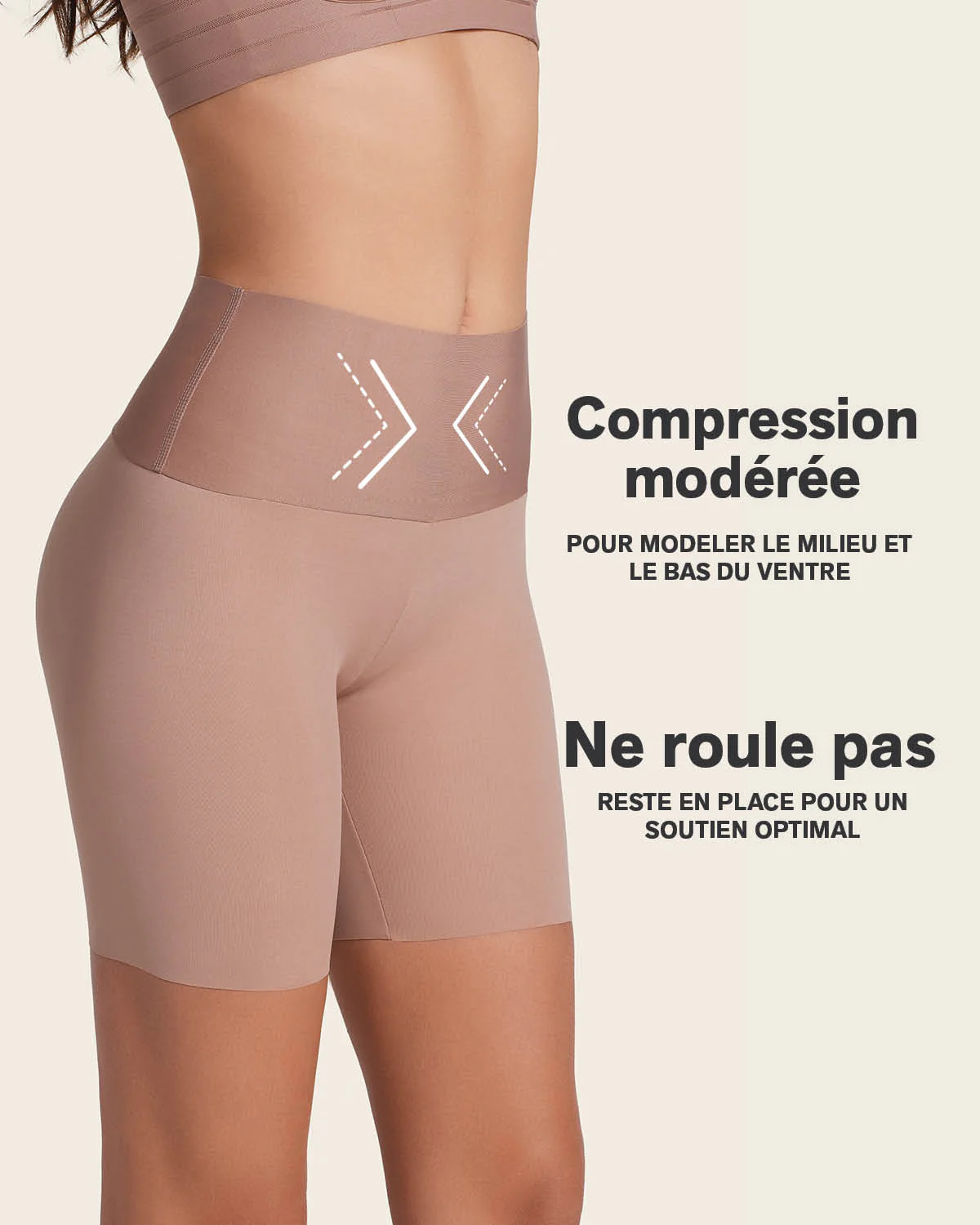 Short moldeador aspecto invisible con fajón antideslizante - Image 10