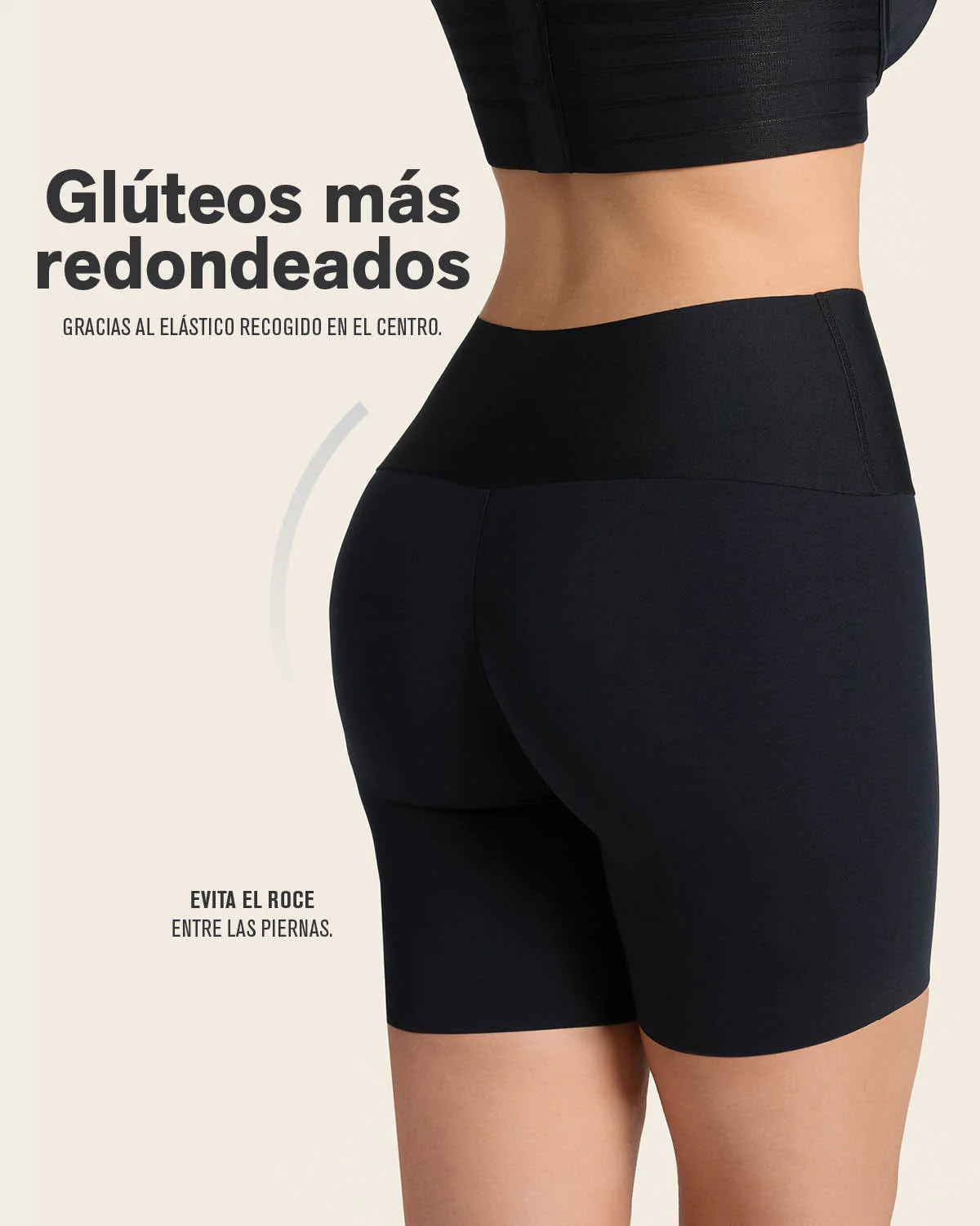 Short moldeador aspecto invisible con fajón antideslizante - Image 19