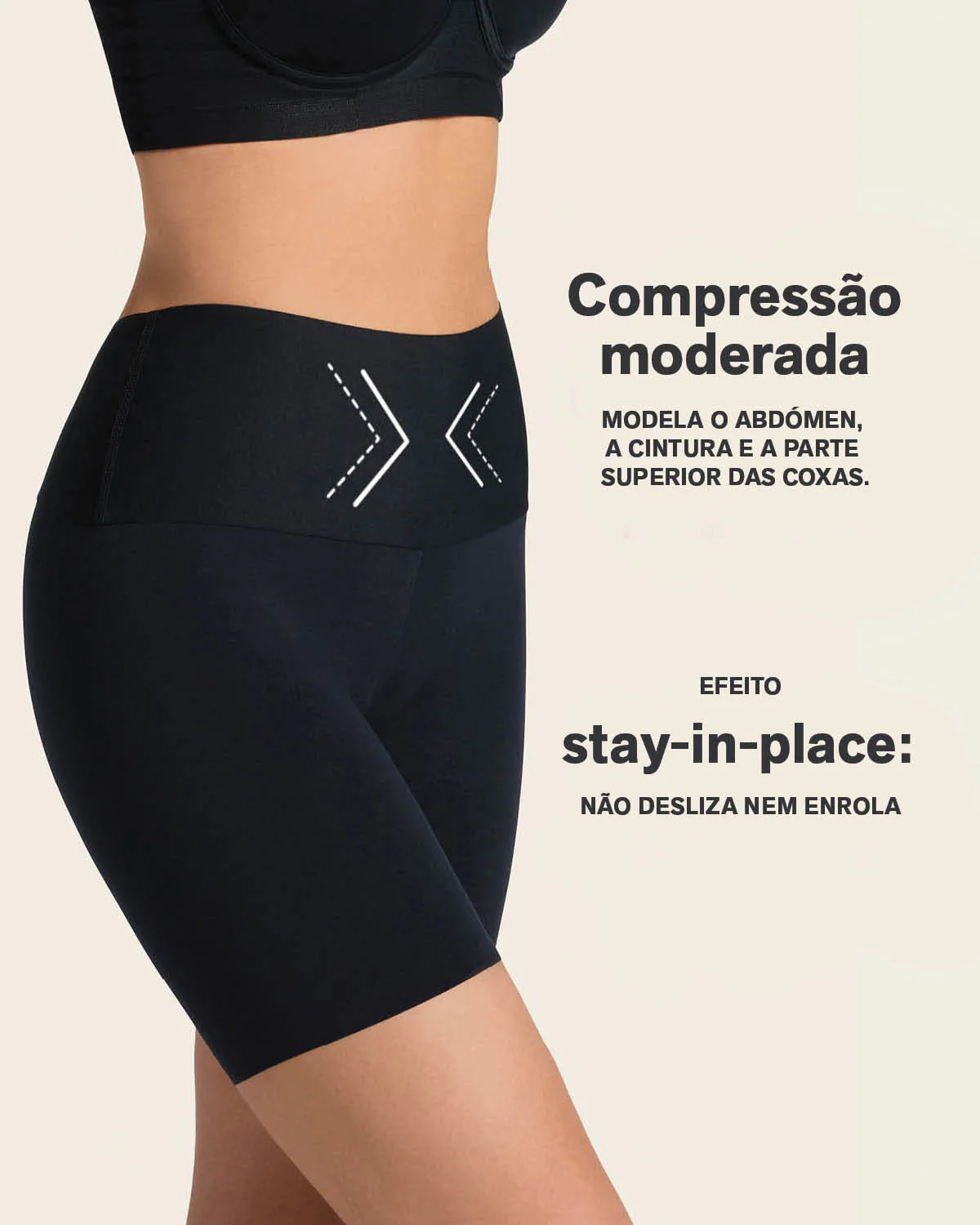 Short moldeador aspecto invisible con fajón antideslizante - Image 28