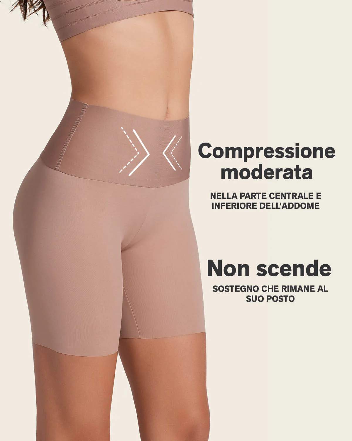 Short moldeador aspecto invisible con fajón antideslizante - Image 8
