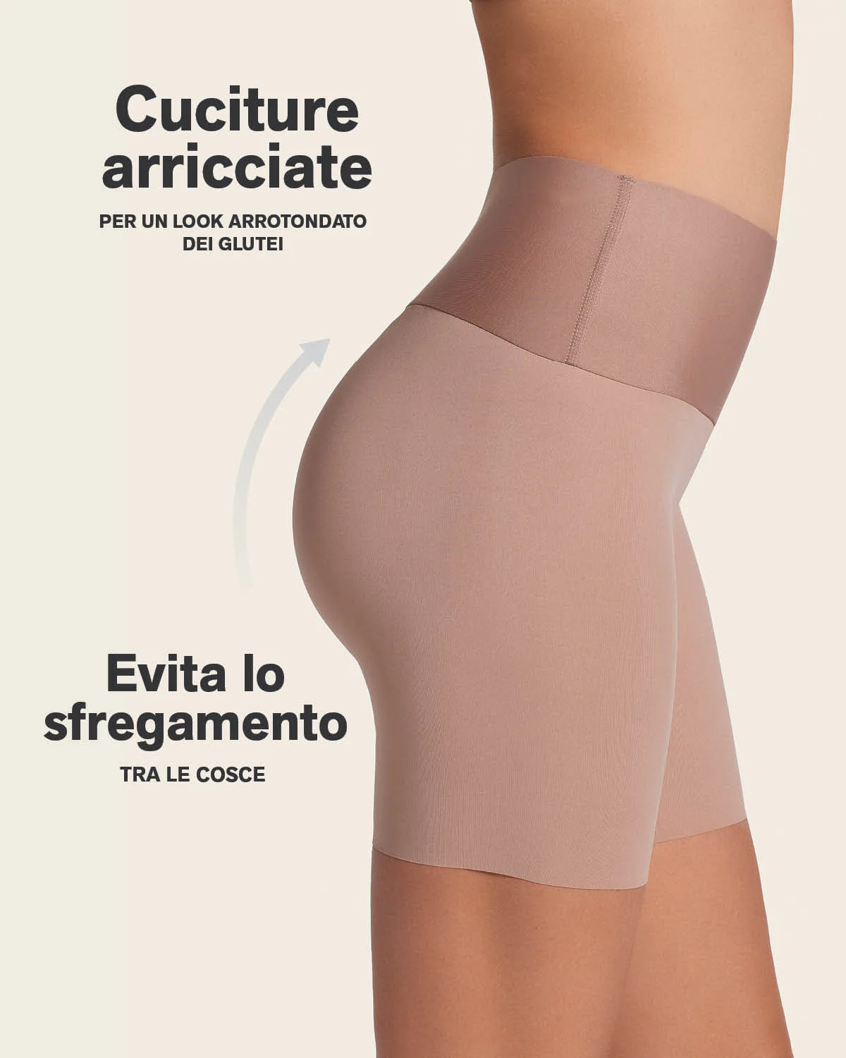 Short moldeador aspecto invisible con fajón antideslizante - Image 9
