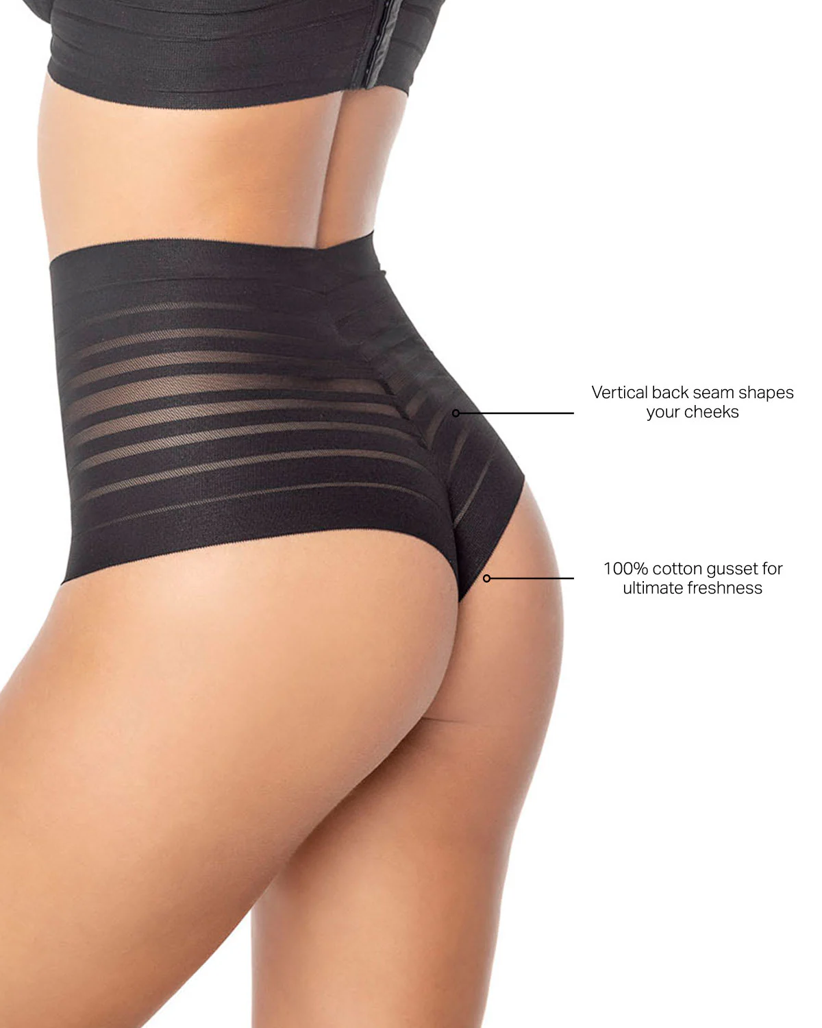 Tanga talle alto moldeadora suave de abdomen - Image 15