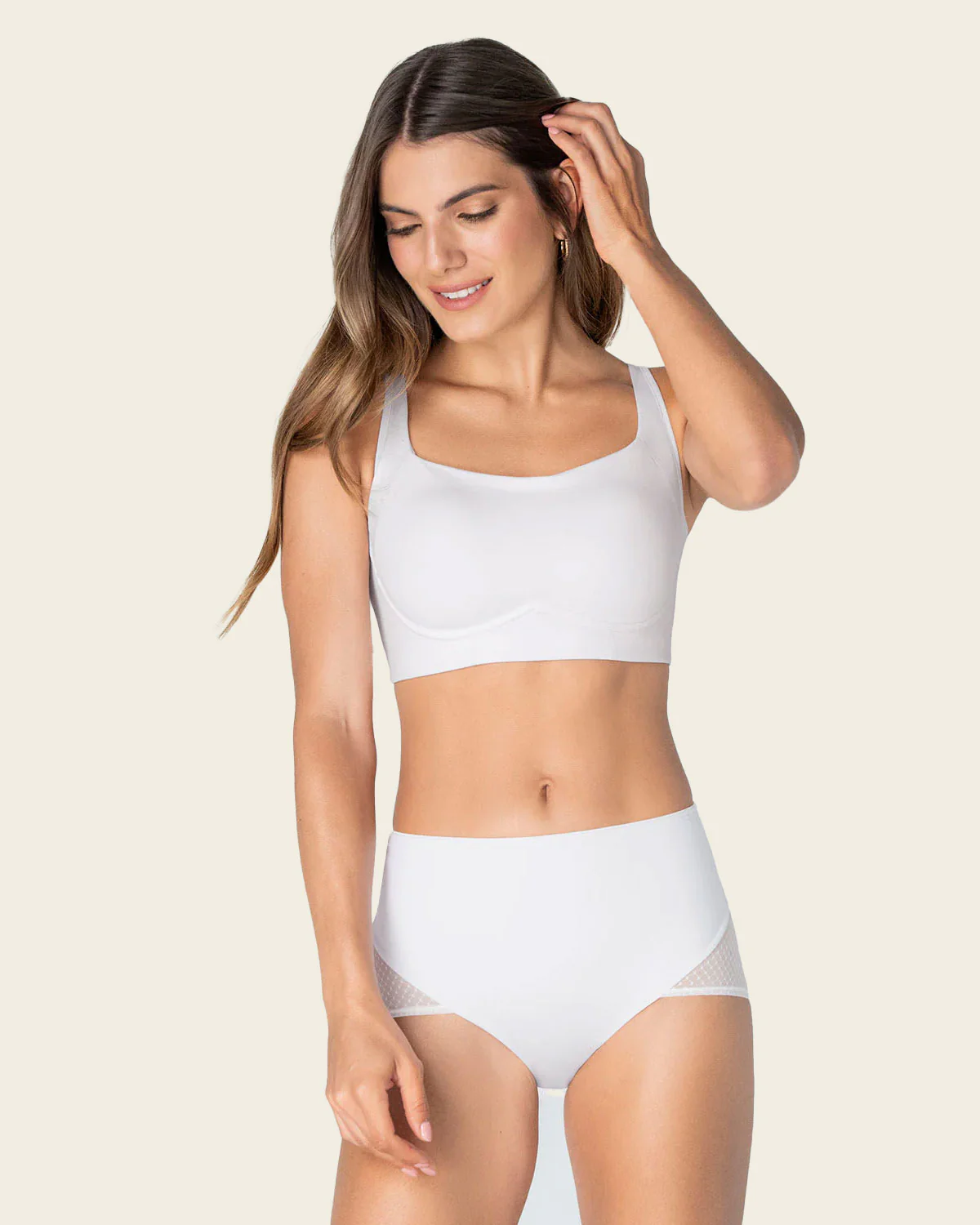 Braga clásica moldeadora en abdomen, glúteos en tul - Image 12