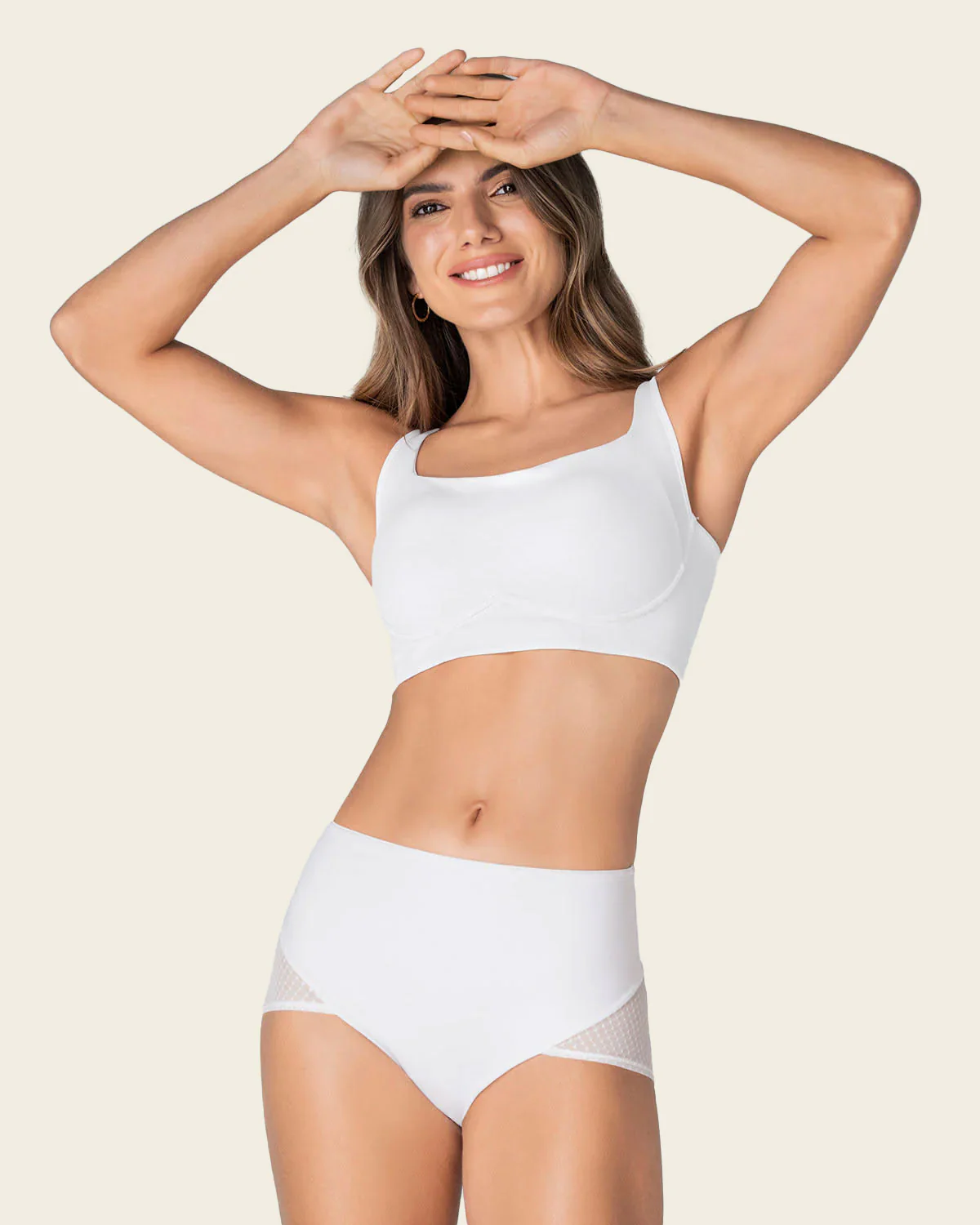 Braga clásica moldeadora en abdomen, glúteos en tul - Image 14