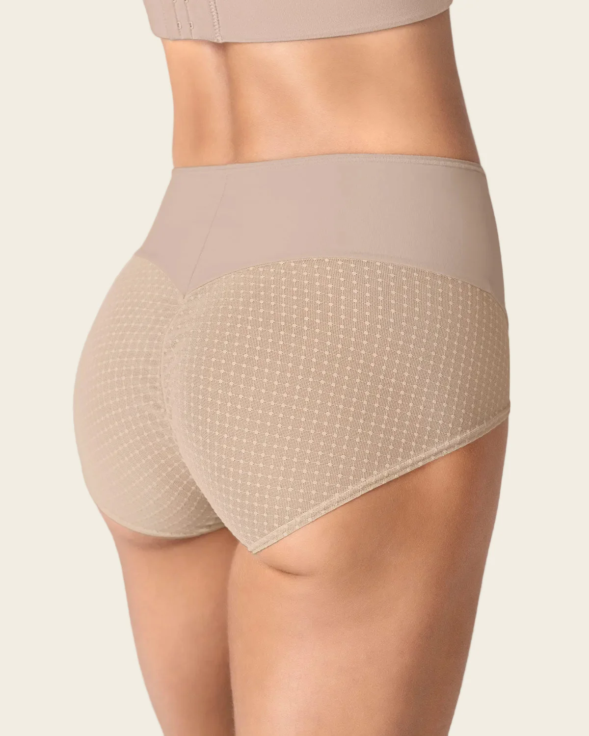 Braga clásica moldeadora en abdomen, glúteos en tul - Image 16