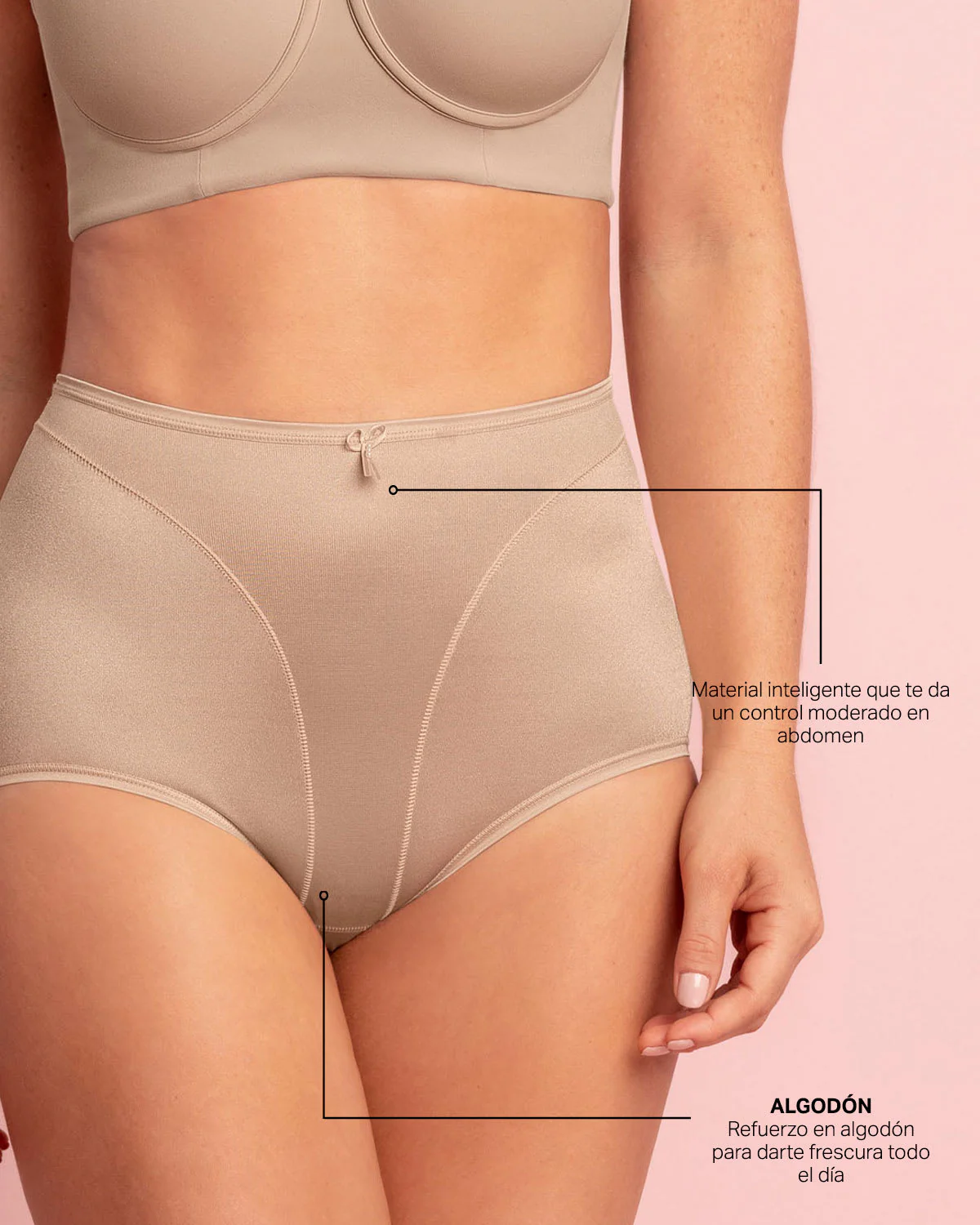 Braga clásica talle alto moldeadora de abdomen - Image 21