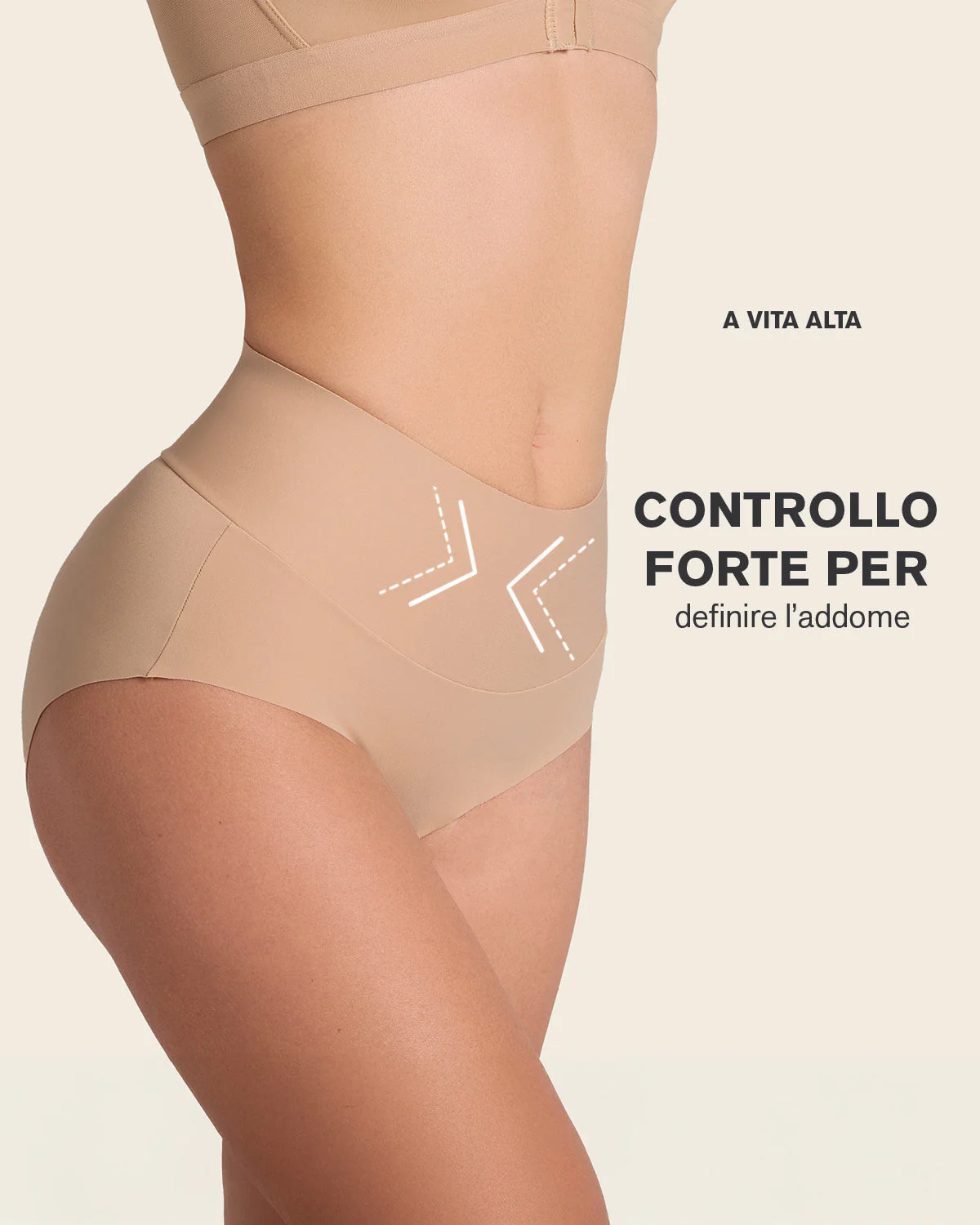 Braga hípster talle alto moldeadora de abdomen - Image 7