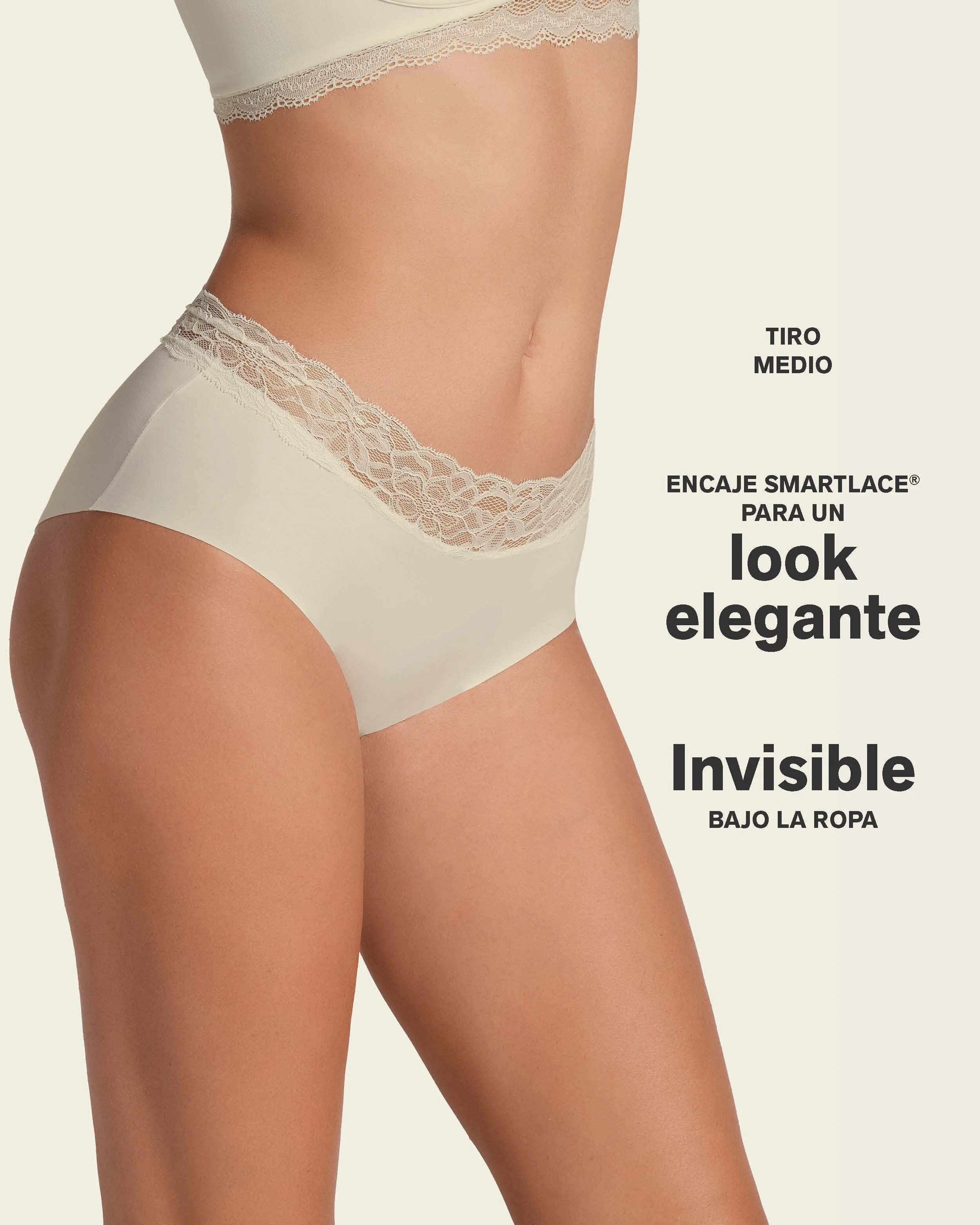 Braga hípster en tela ultraliviana con franja de encaje - Image 18