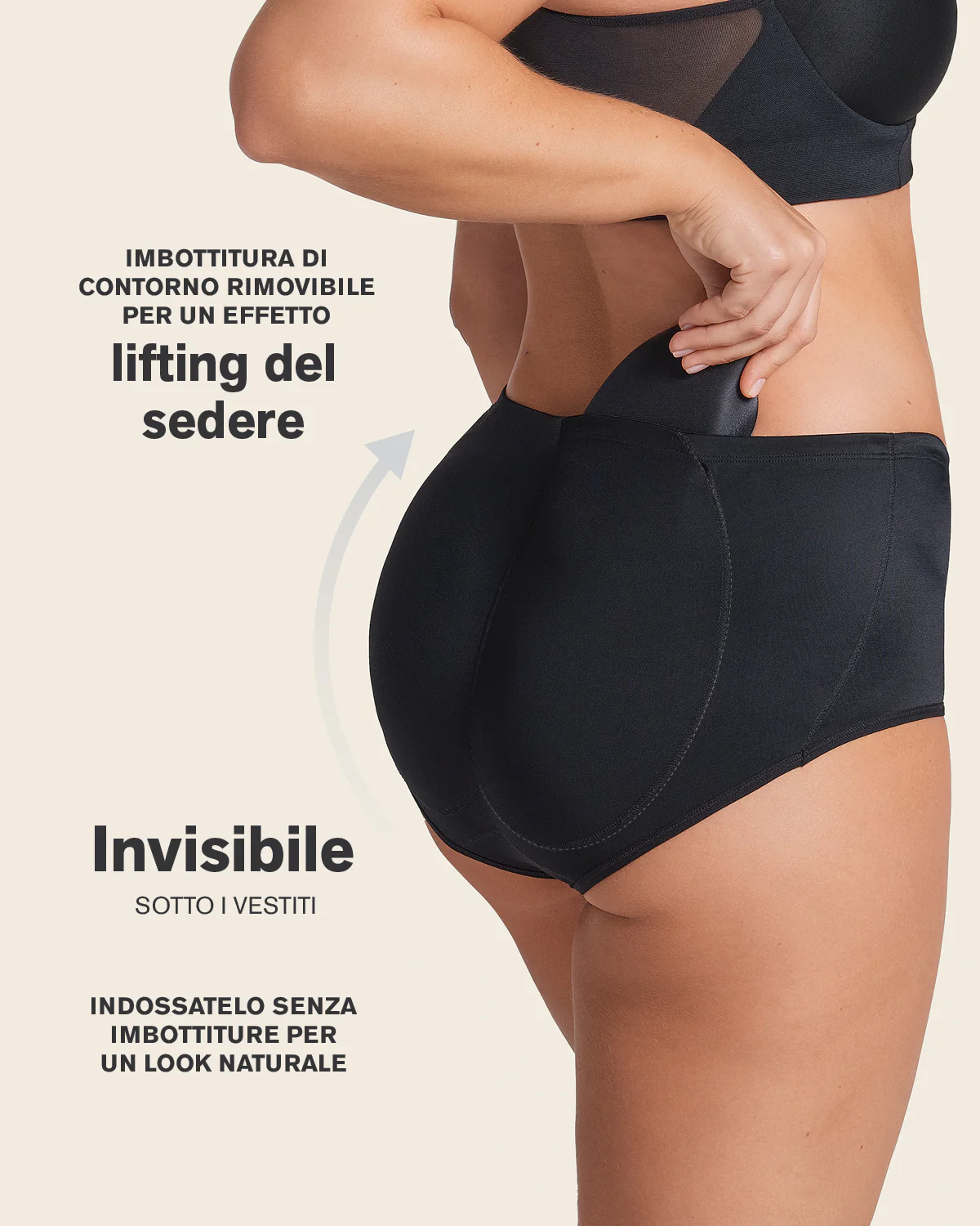 Braga clásica de push up con almohadillas removibles - Image 20