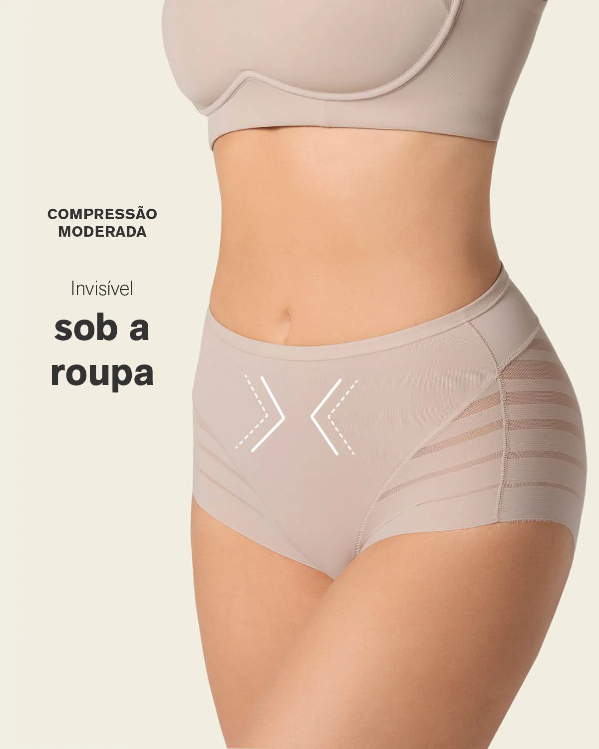 Braga faja clásica moldeadora de abdomen y bandas en tul - Image 25