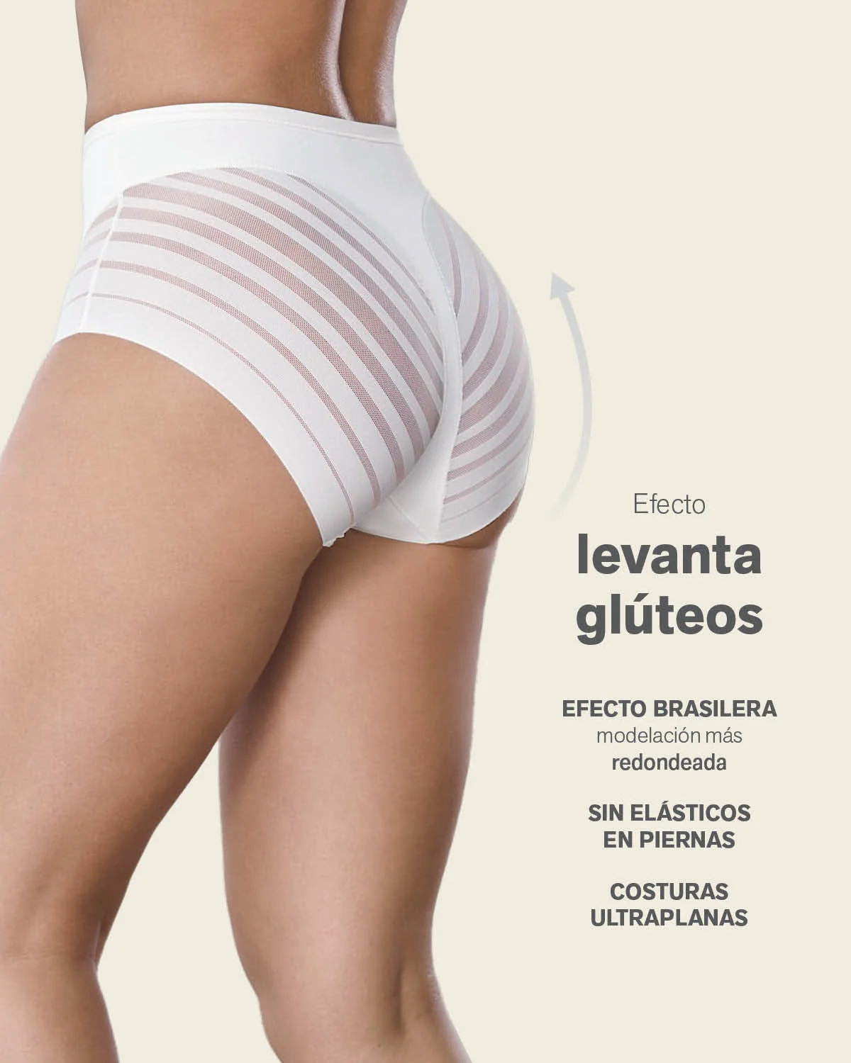 Braga faja clásica moldeadora de abdomen y bandas en tul - Image 37
