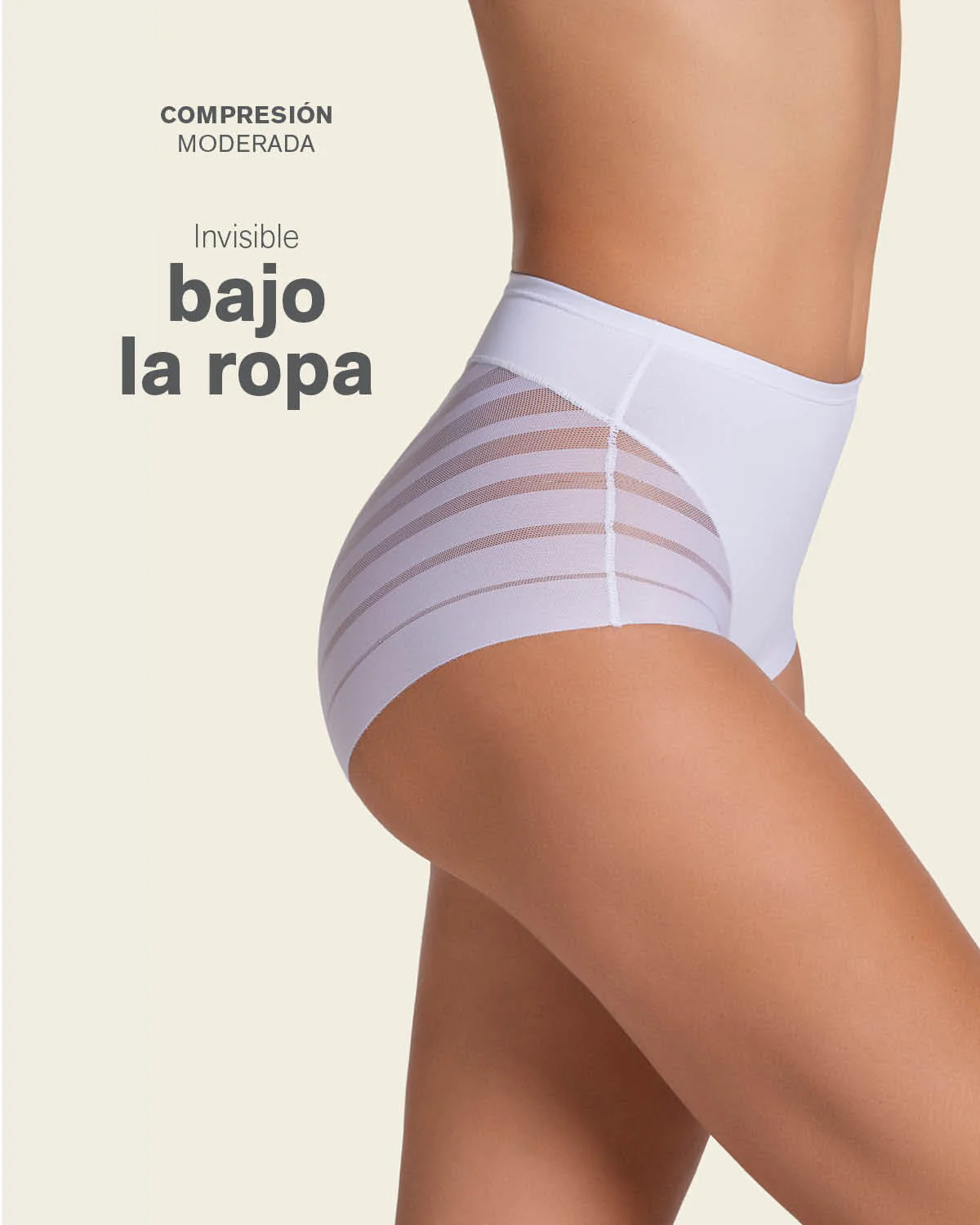Braga faja clásica moldeadora de abdomen y bandas en tul - Image 38