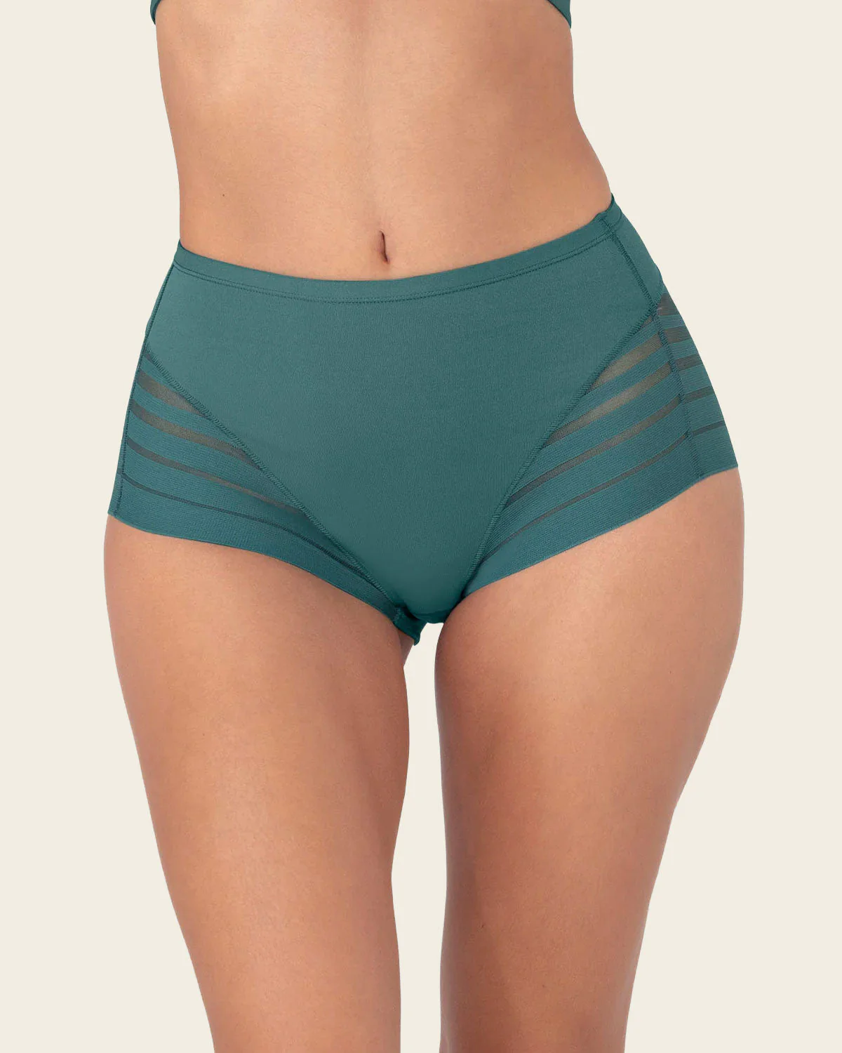 Braga faja clásica moldeadora de abdomen y bandas en tul - Image 47