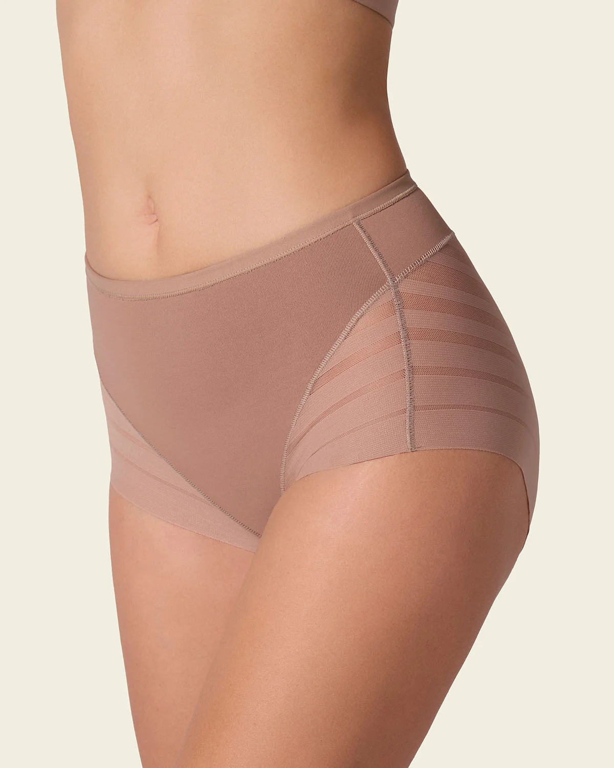 Braga faja clásica moldeadora de abdomen y bandas en tul - Image 55