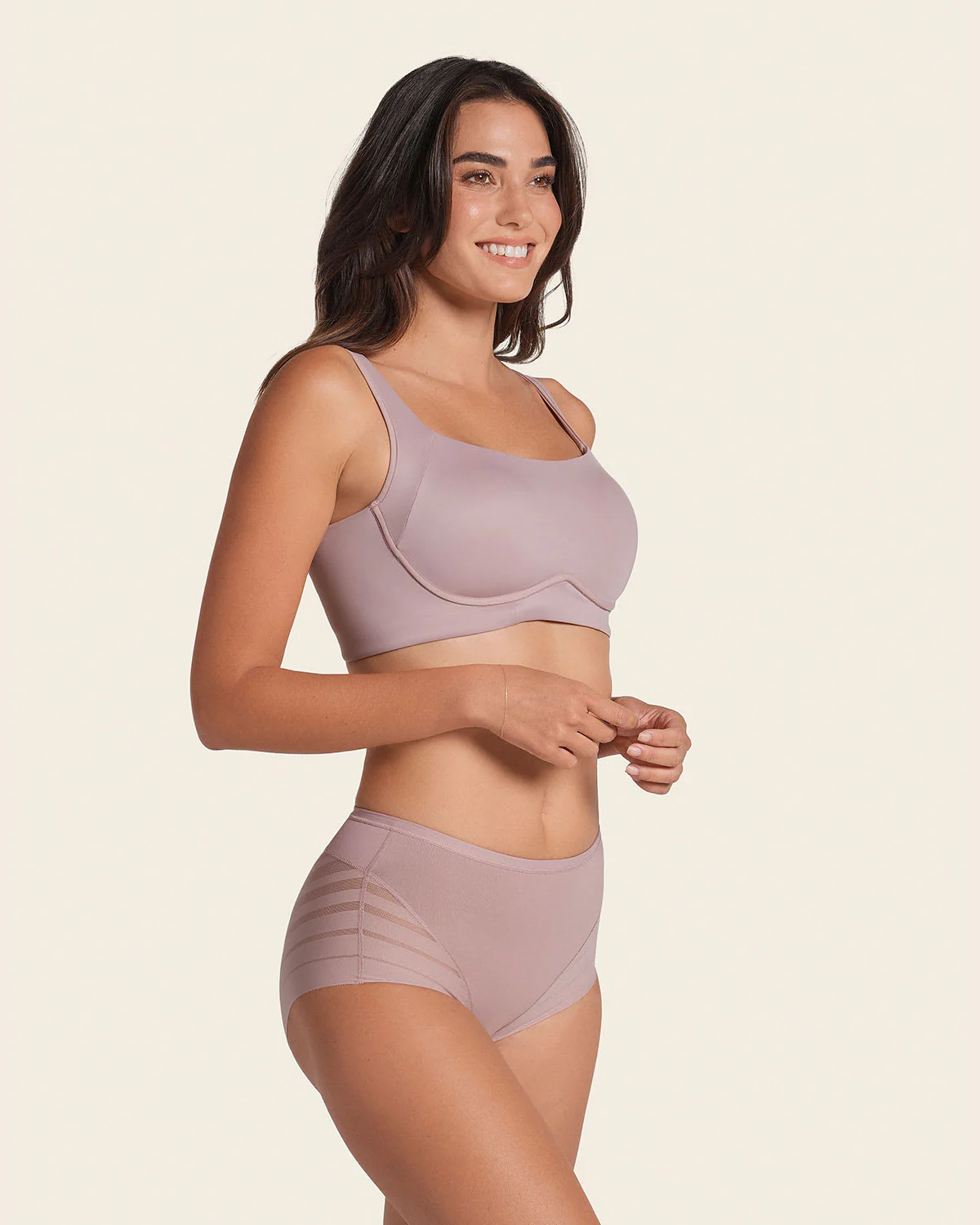 Braga faja clásica moldeadora de abdomen y bandas en tul - Image 65