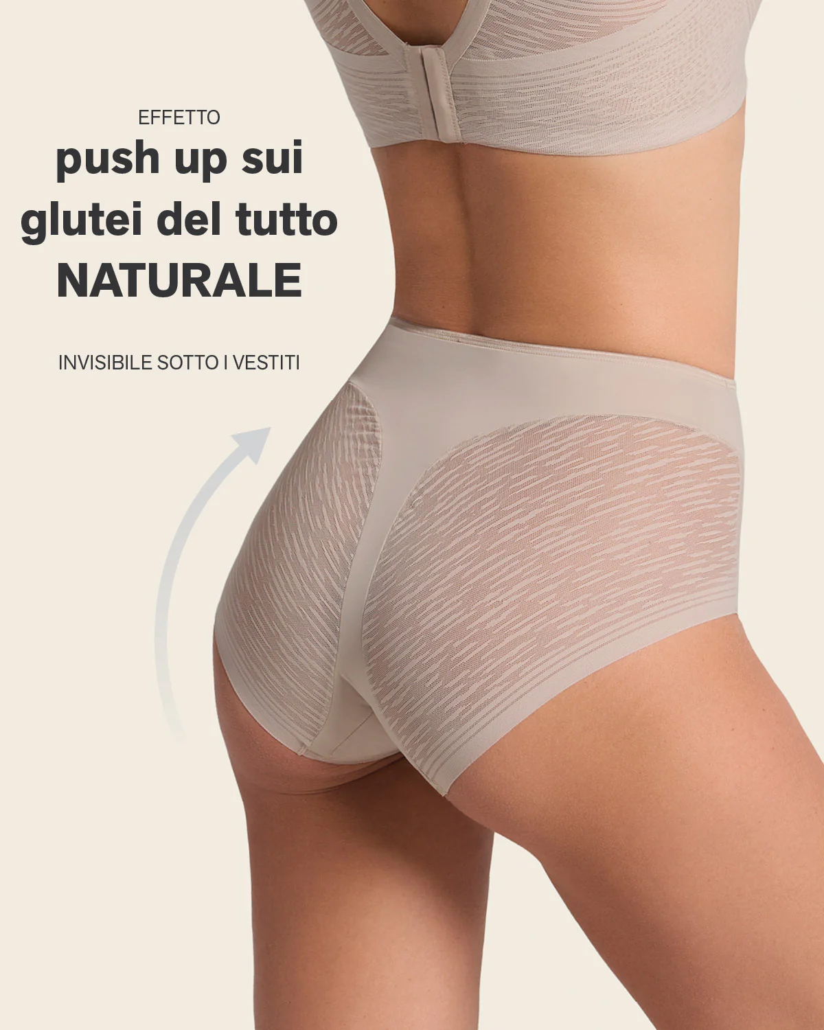 Braga faja clásica invisible con transparencias en glúteos y laterales - Image 10