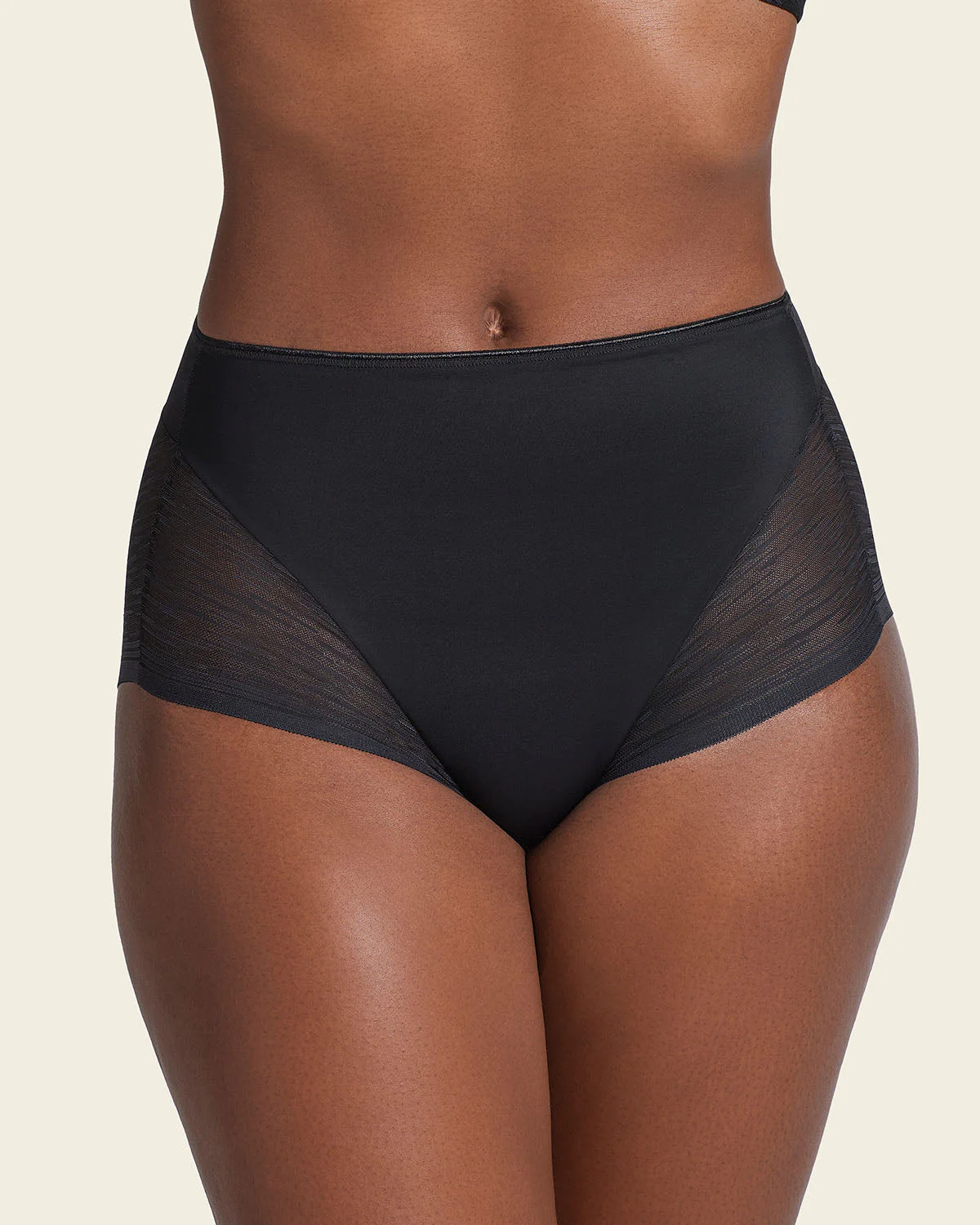 Braga faja clásica invisible con transparencias en glúteos y laterales - Image 14