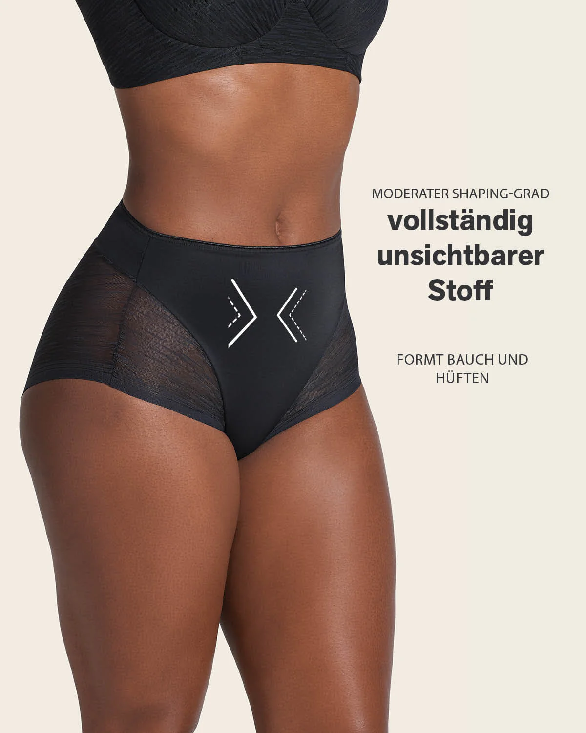Braga faja clásica invisible con transparencias en glúteos y laterales - Image 24