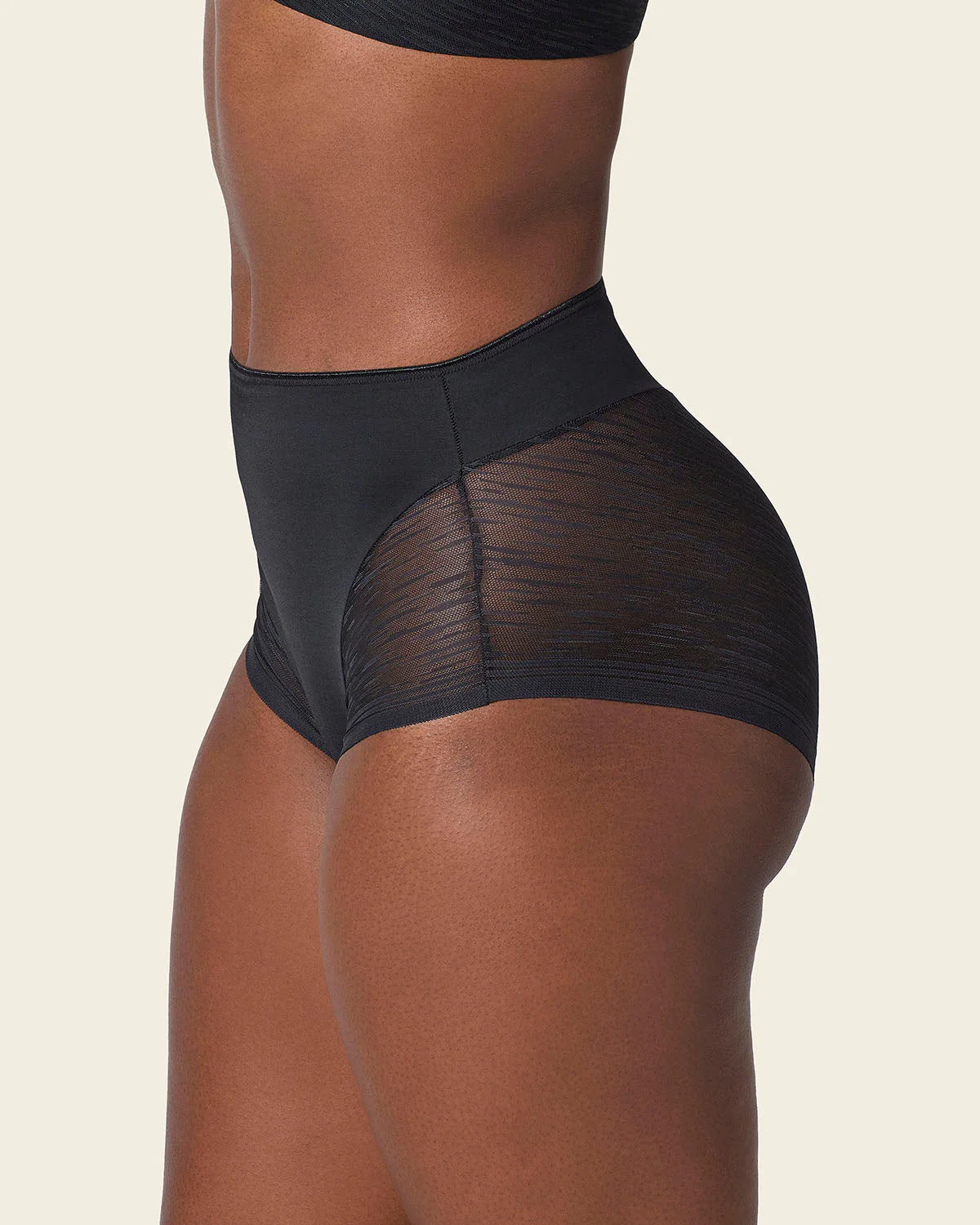 Braga faja clásica invisible con transparencias en glúteos y laterales - Image 25