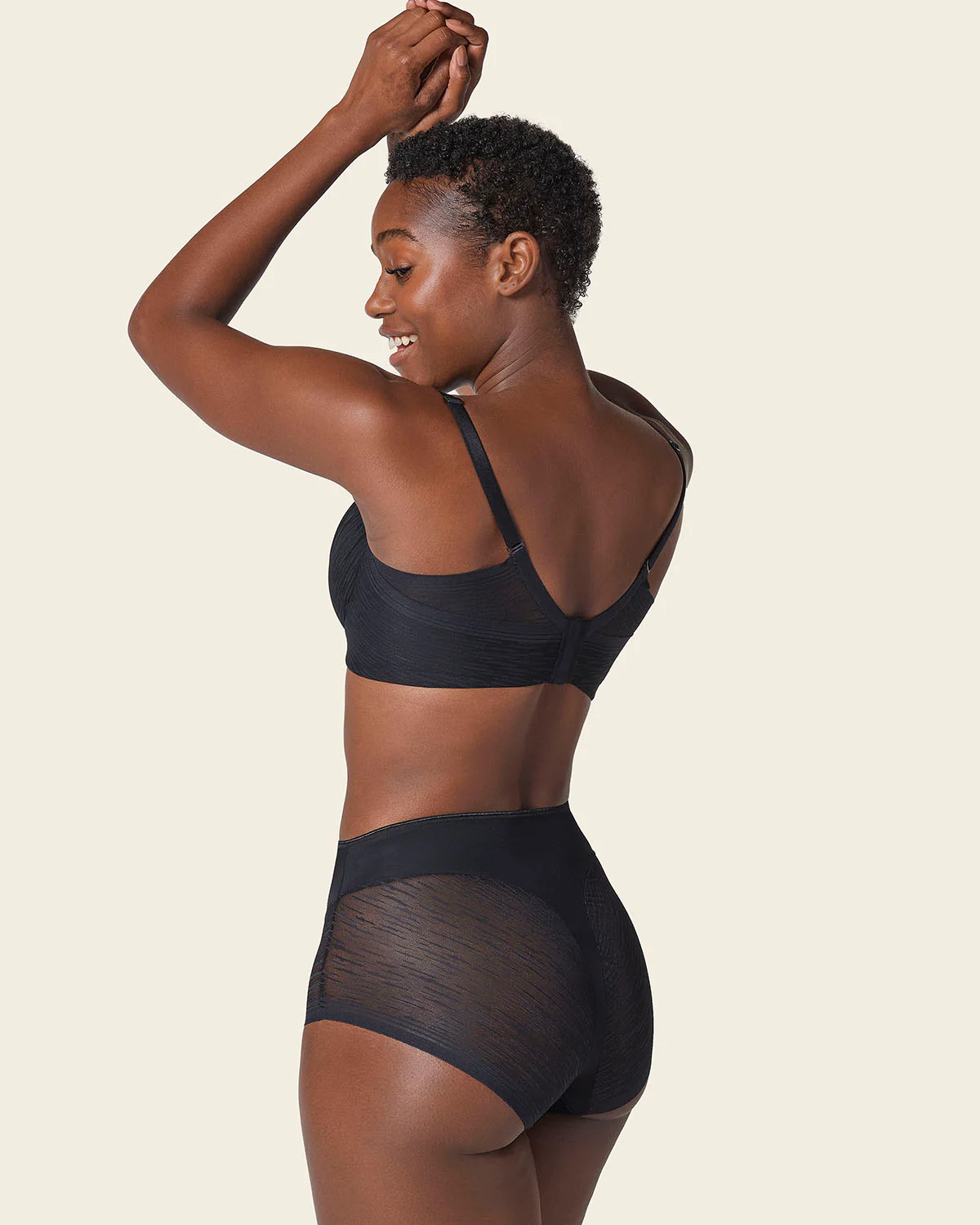 Braga faja clásica invisible con transparencias en glúteos y laterales - Image 26