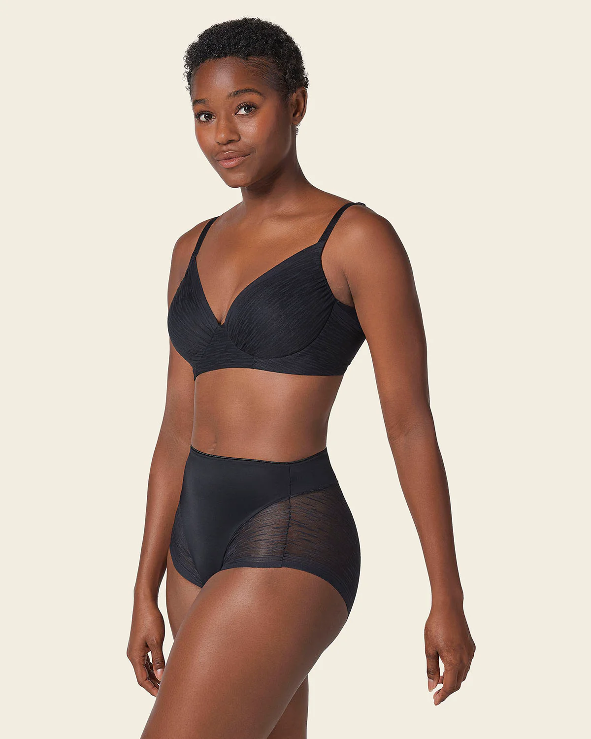 Braga faja clásica invisible con transparencias en glúteos y laterales - Image 27