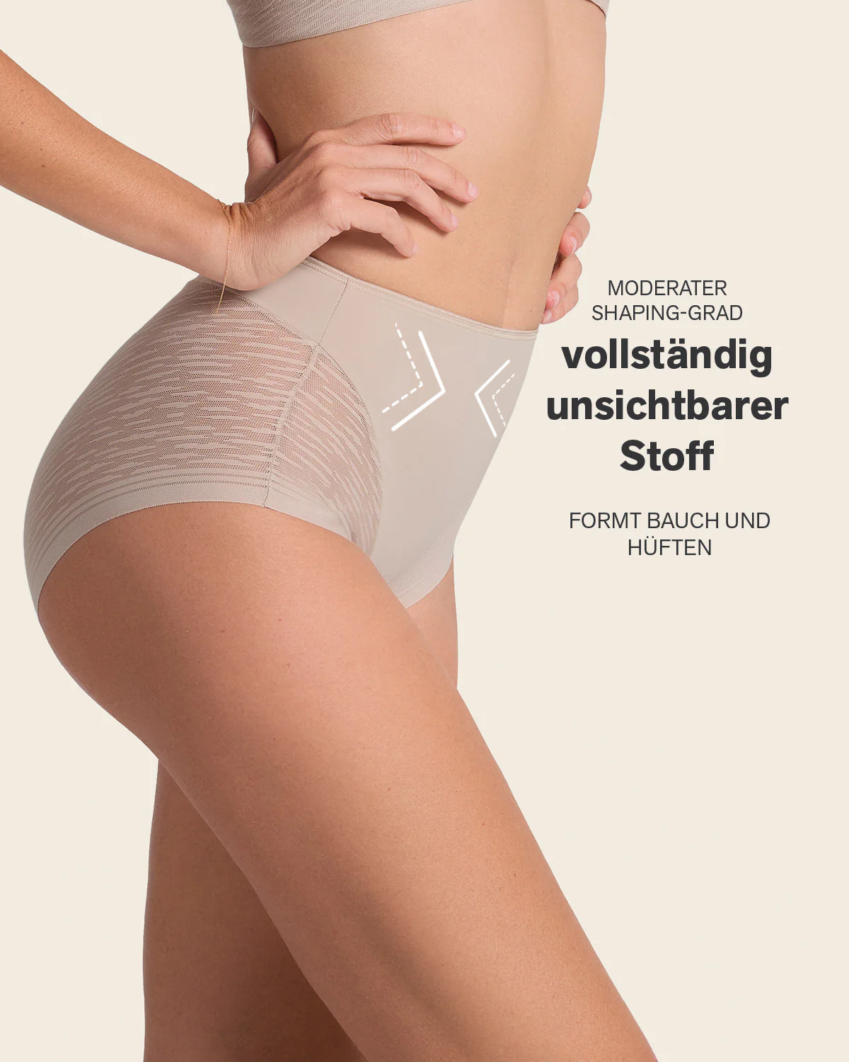 Braga faja clásica invisible con transparencias en glúteos y laterales - Image 7