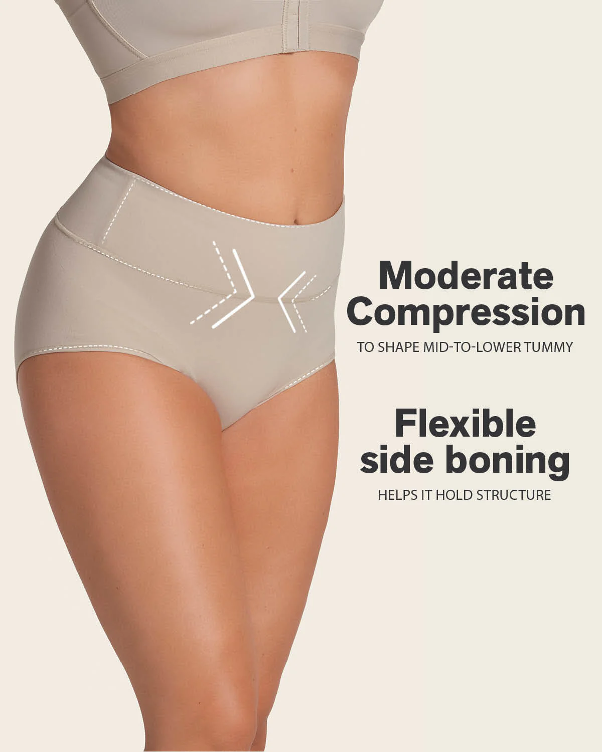 Braga faja moldeadora talle alto en SkinFuse - Image 19