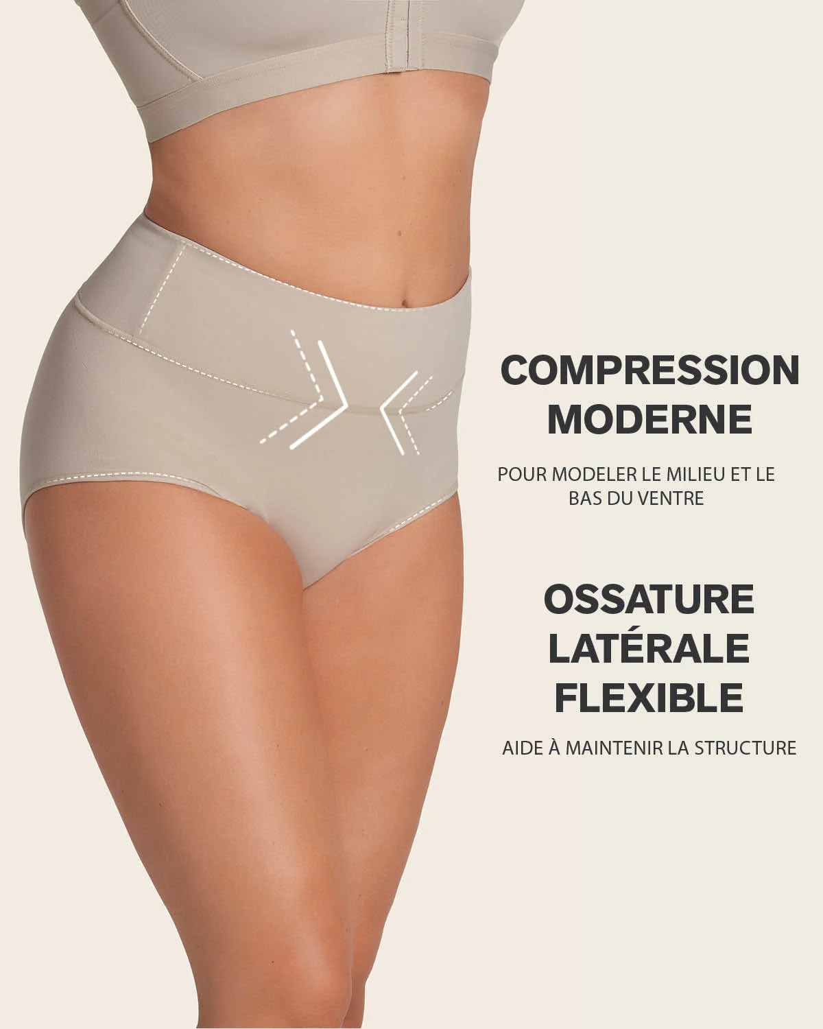 Braga faja moldeadora talle alto en SkinFuse - Image 23