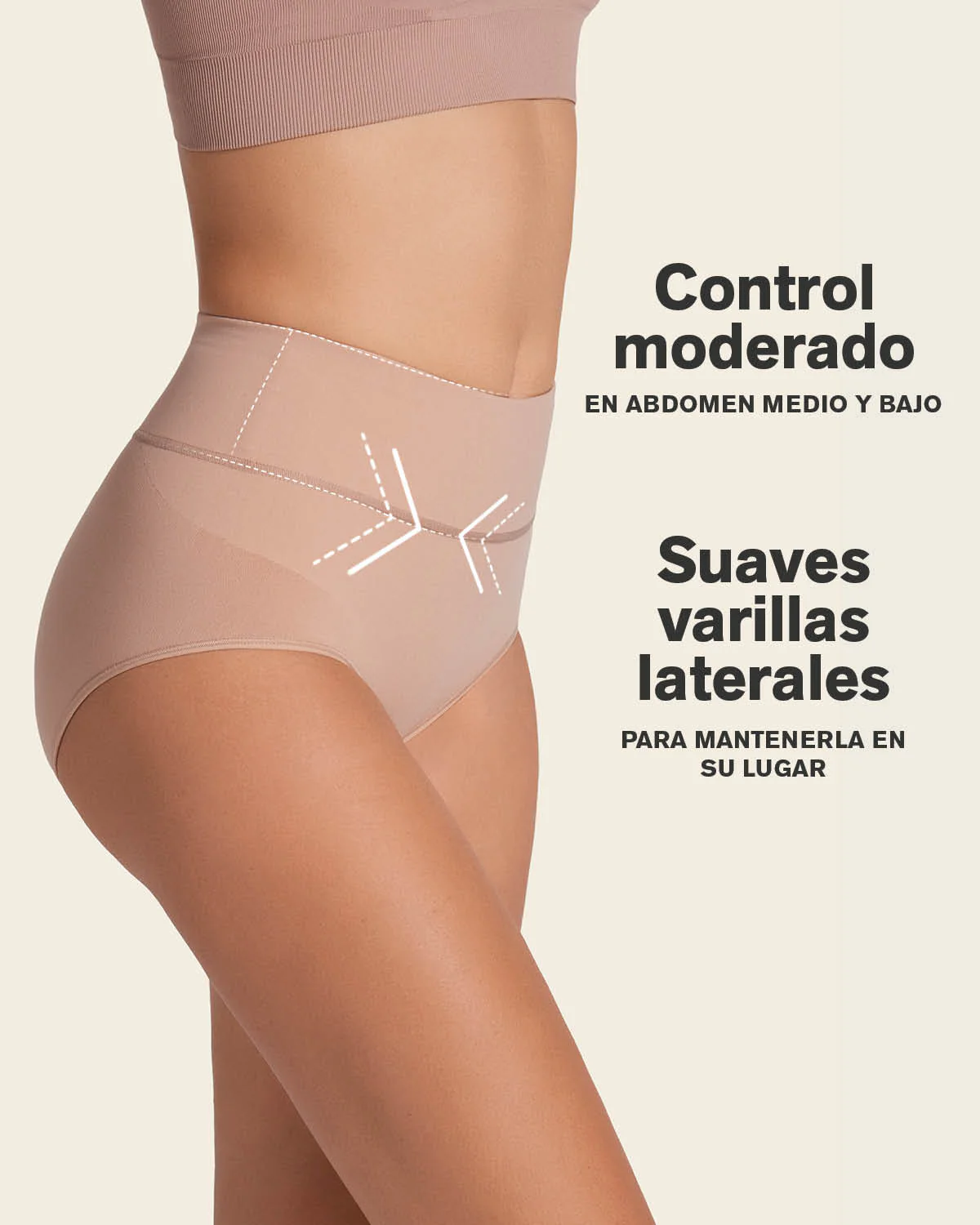 Braga faja moldeadora talle alto en SkinFuse - Image 32