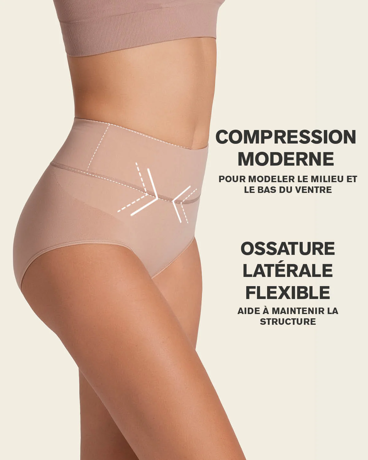 Braga faja moldeadora talle alto en SkinFuse - Image 37