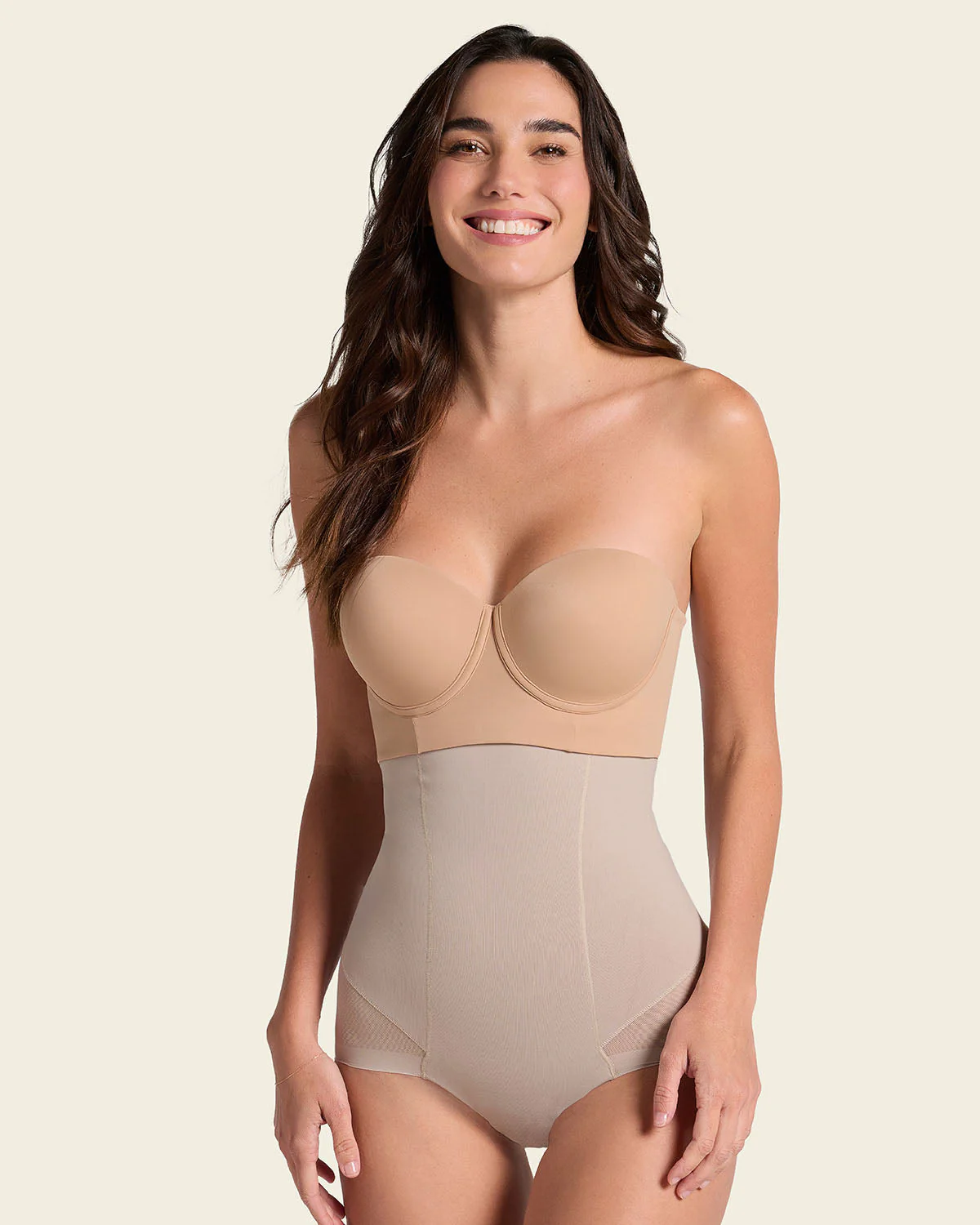 Braga faja de talle alto moldeadora de abdomen invisible en glúteos - Image 14