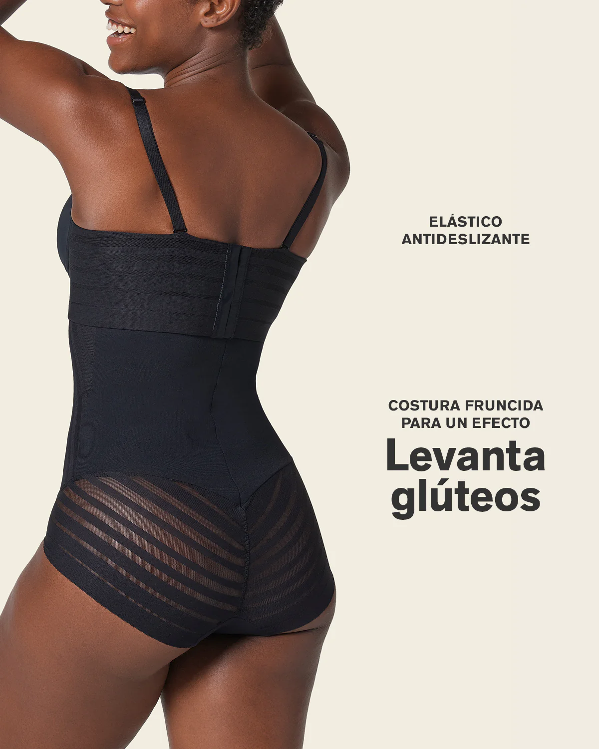 Braga faja pecho libre moldeadora de abdomen invisible en piernas - Image 16