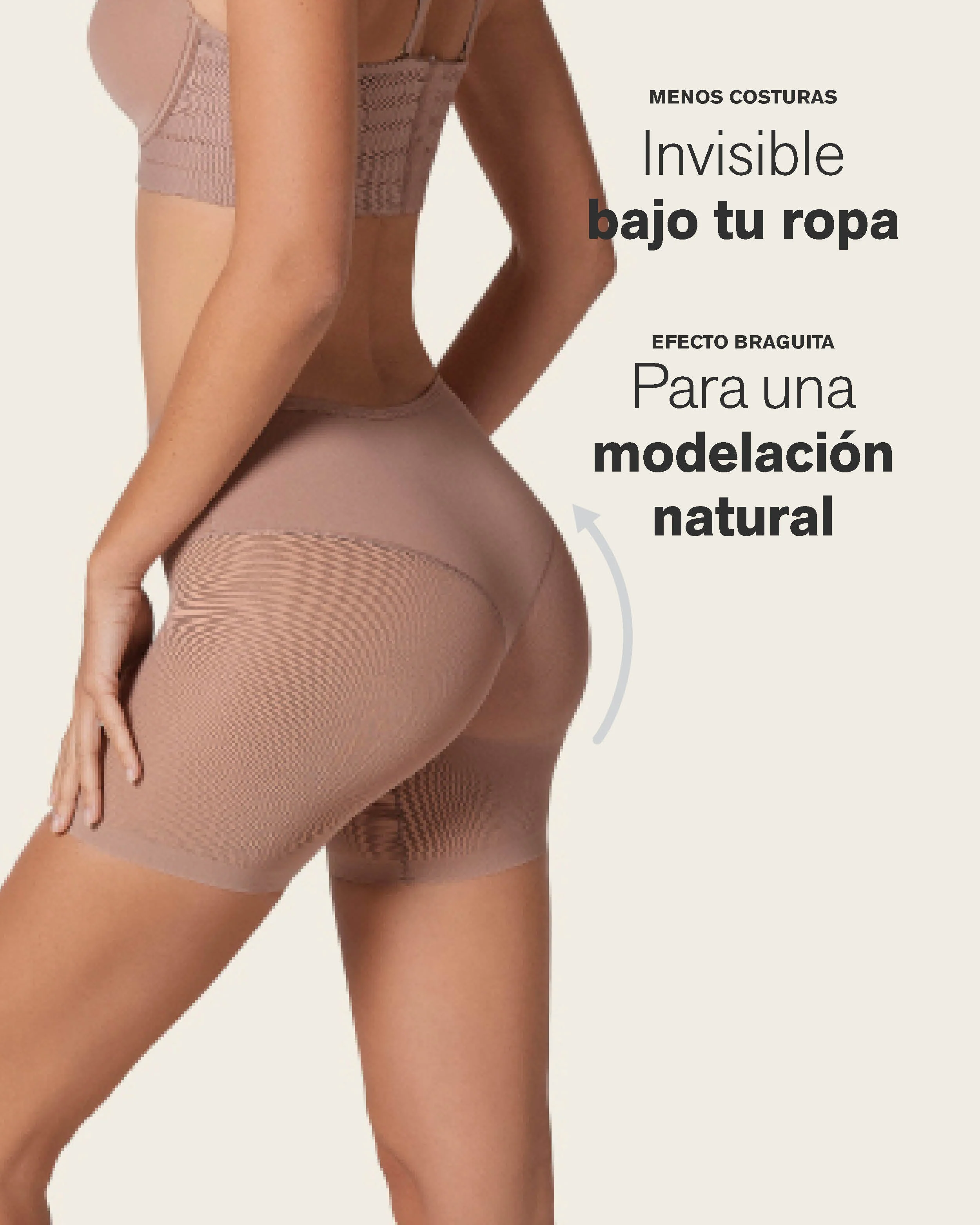Braga faja invisible moldeadora efecto tanga - Image 3