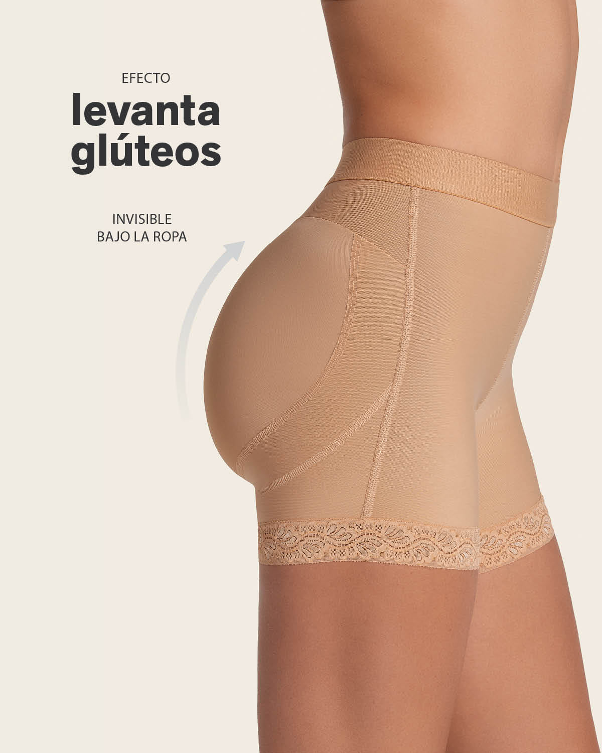 Braga faja tipo short levanta glúteos - Image 10
