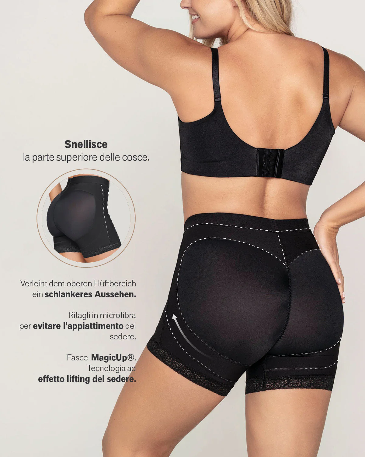 Braga faja tipo short levanta glúteos - Image 20
