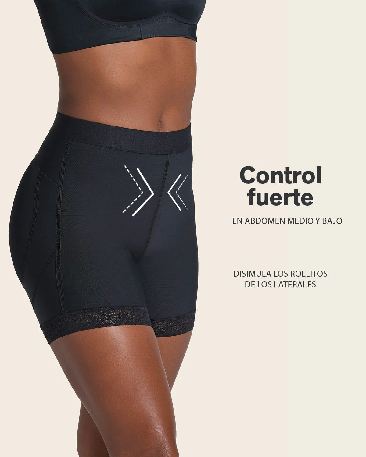 Braga faja tipo short levanta glúteos - Image 5