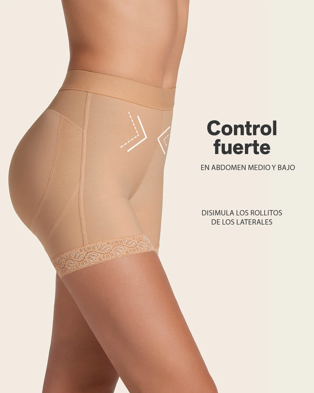 Braga faja tipo short levanta glúteos - Image 9