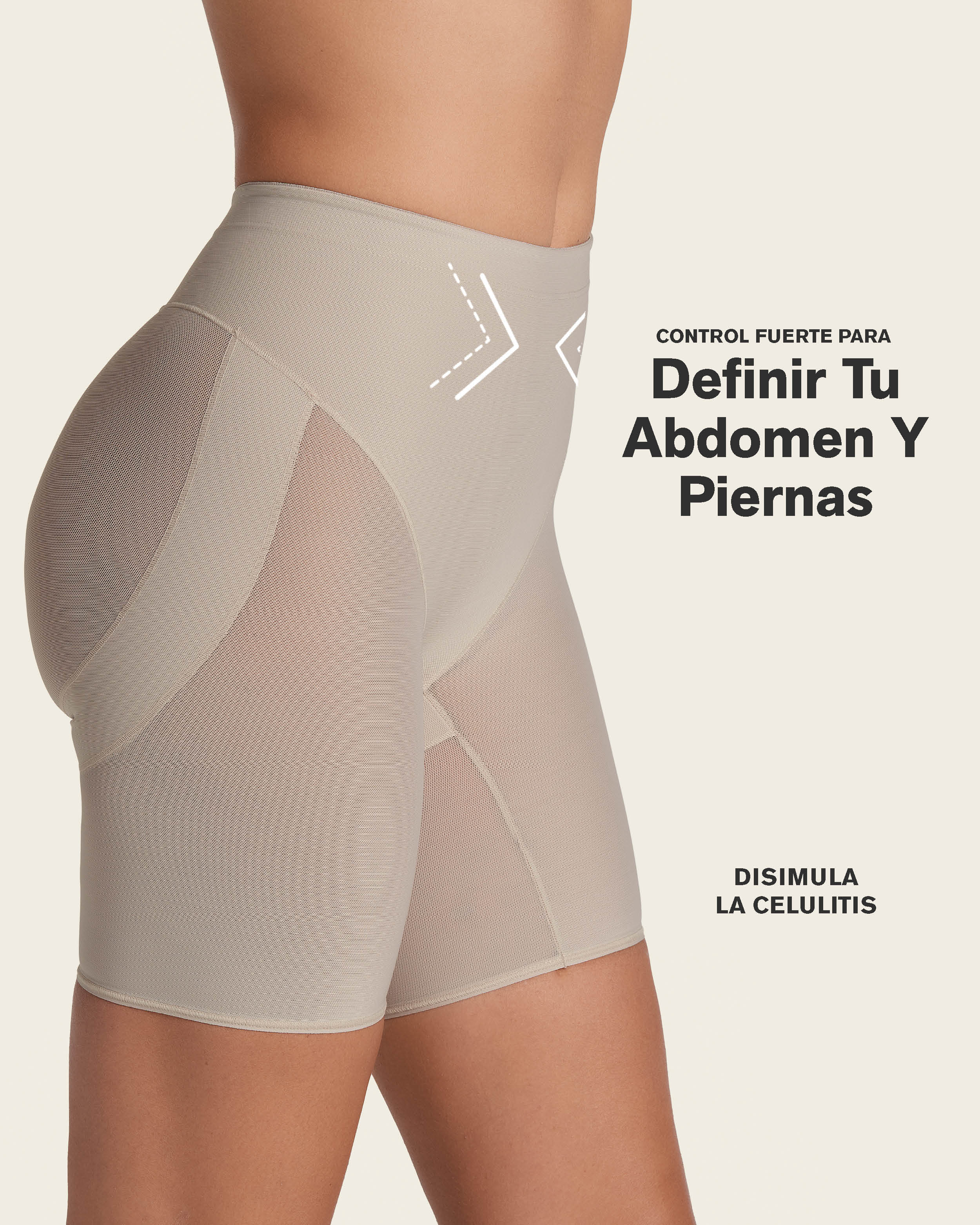 Braga faja tipo short levanta glúteos moldeadora en abdomen - Image 3