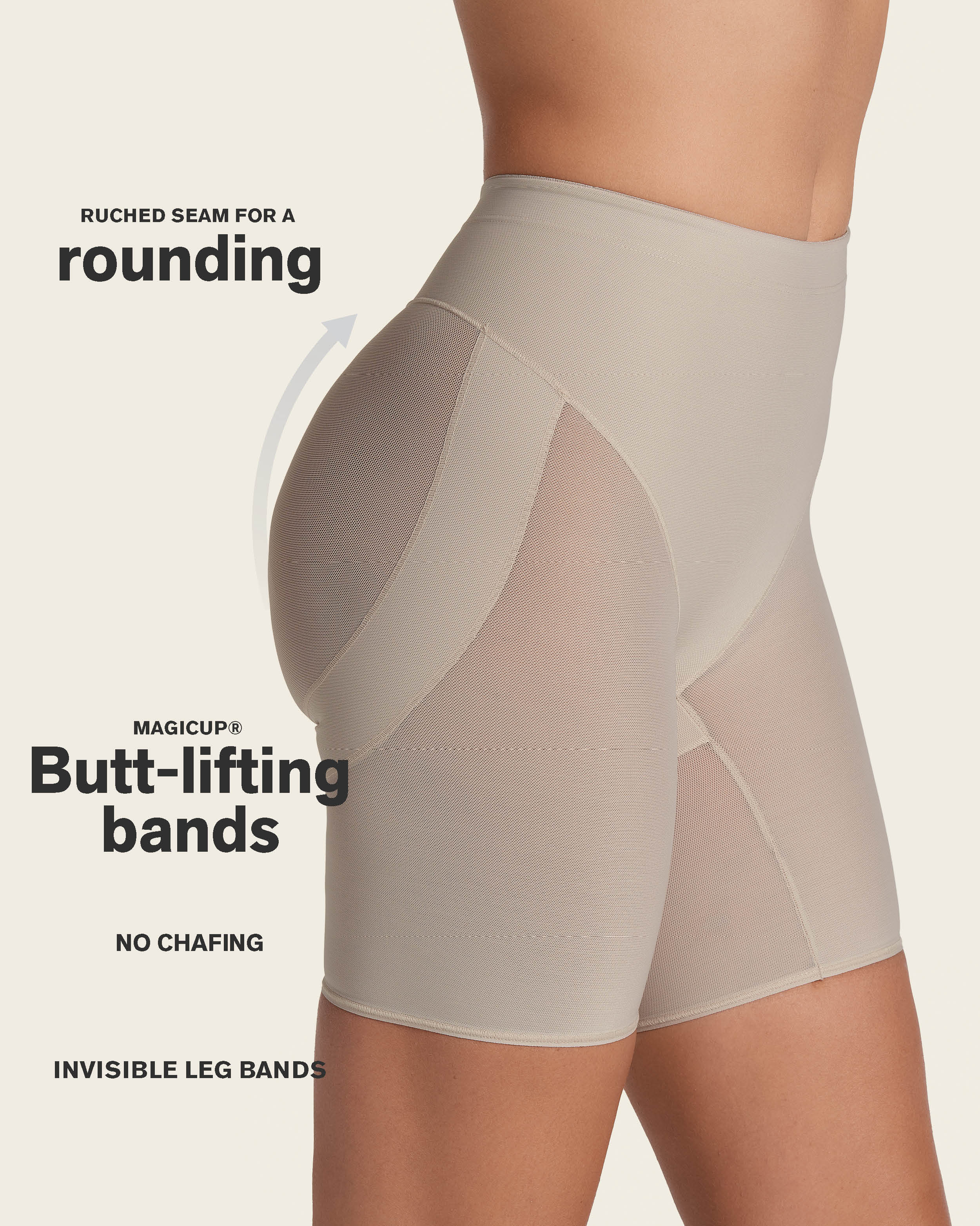 Braga faja tipo short levanta glúteos moldeadora en abdomen - Image 4