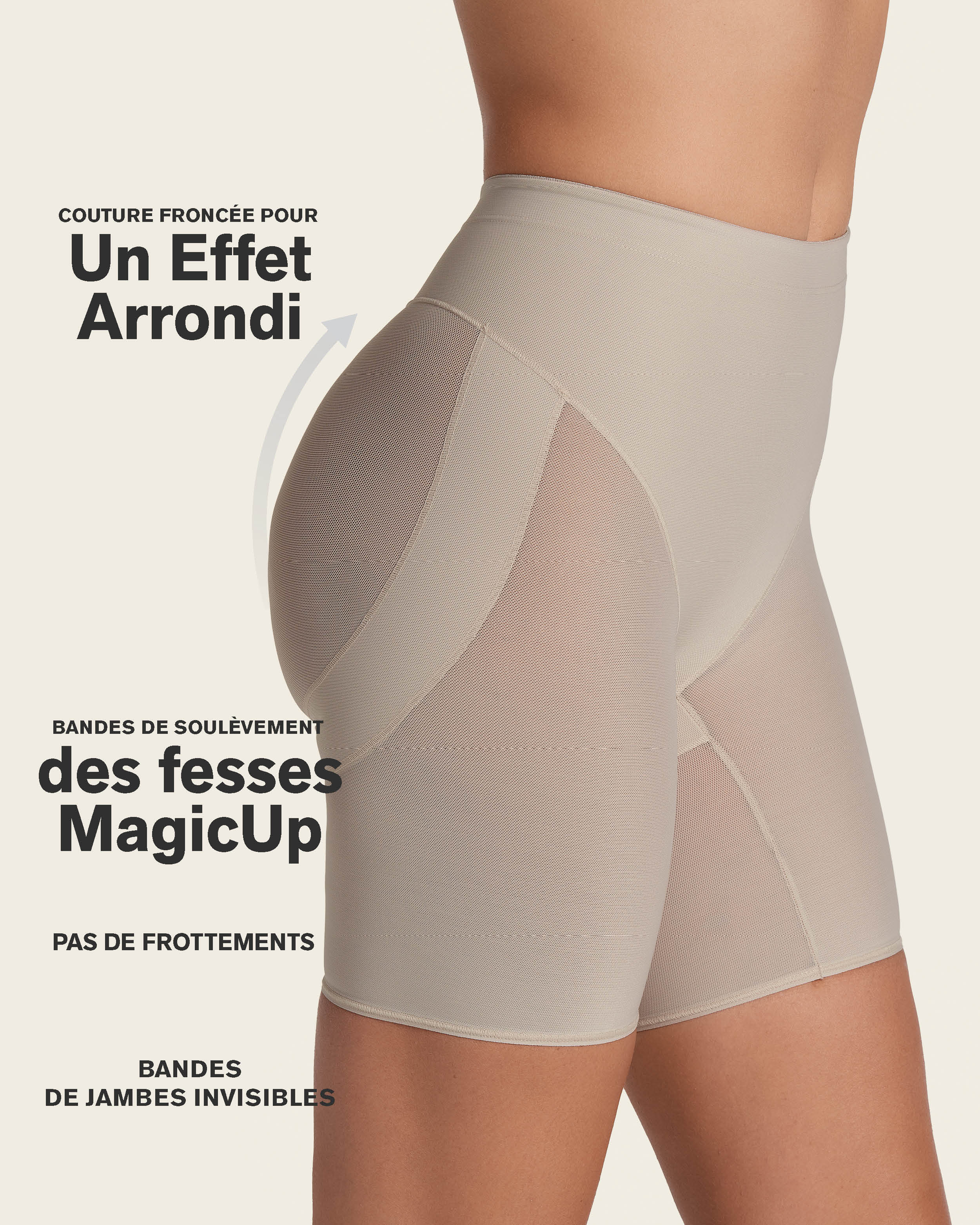 Braga faja tipo short levanta glúteos moldeadora en abdomen - Image 7