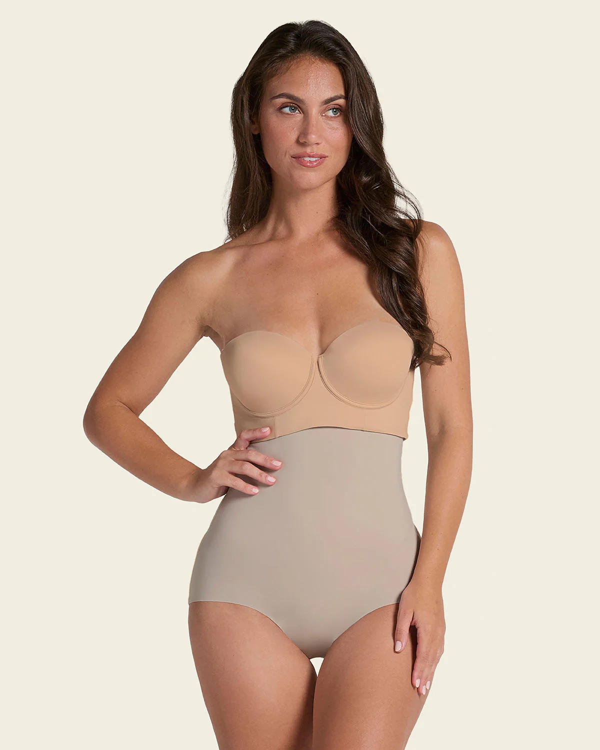 Braguita faja de talle alto moldeadora en abdomen y espalda - Image 3